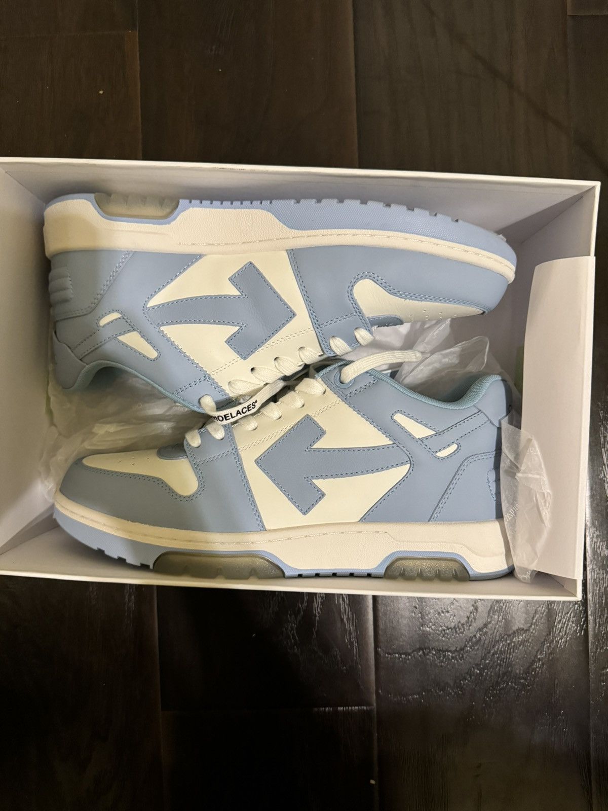 Out Of Office White/Light Blue