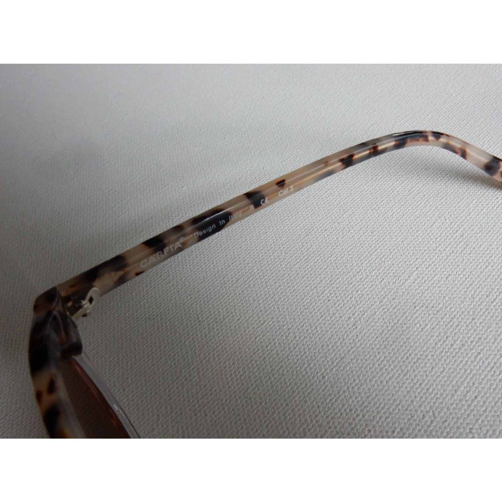 Vintage VINTAGE Carfia Sunglasses Women Brown 46mm UV Protectio n-145 CA5395 C04 Size ONE SIZE - 6 Thumbnail