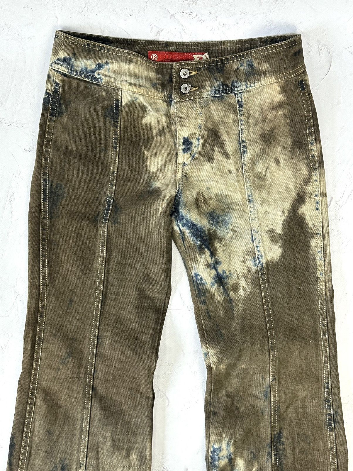 Beauty Beast × If Six Was Nine × Vintage Vintage Y2K Guess Washed Jeans Size 28" / US 6 / IT 42 - 4 Thumbnail