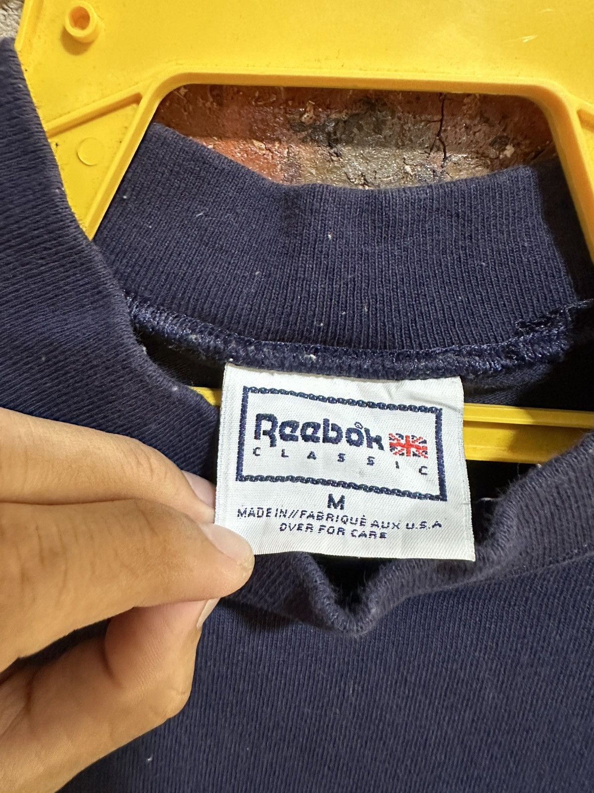 Reebok × Vintage Vintage Reebok Classis Faded Tee Size US M / EU 48-50 / 2 - 3 Thumbnail