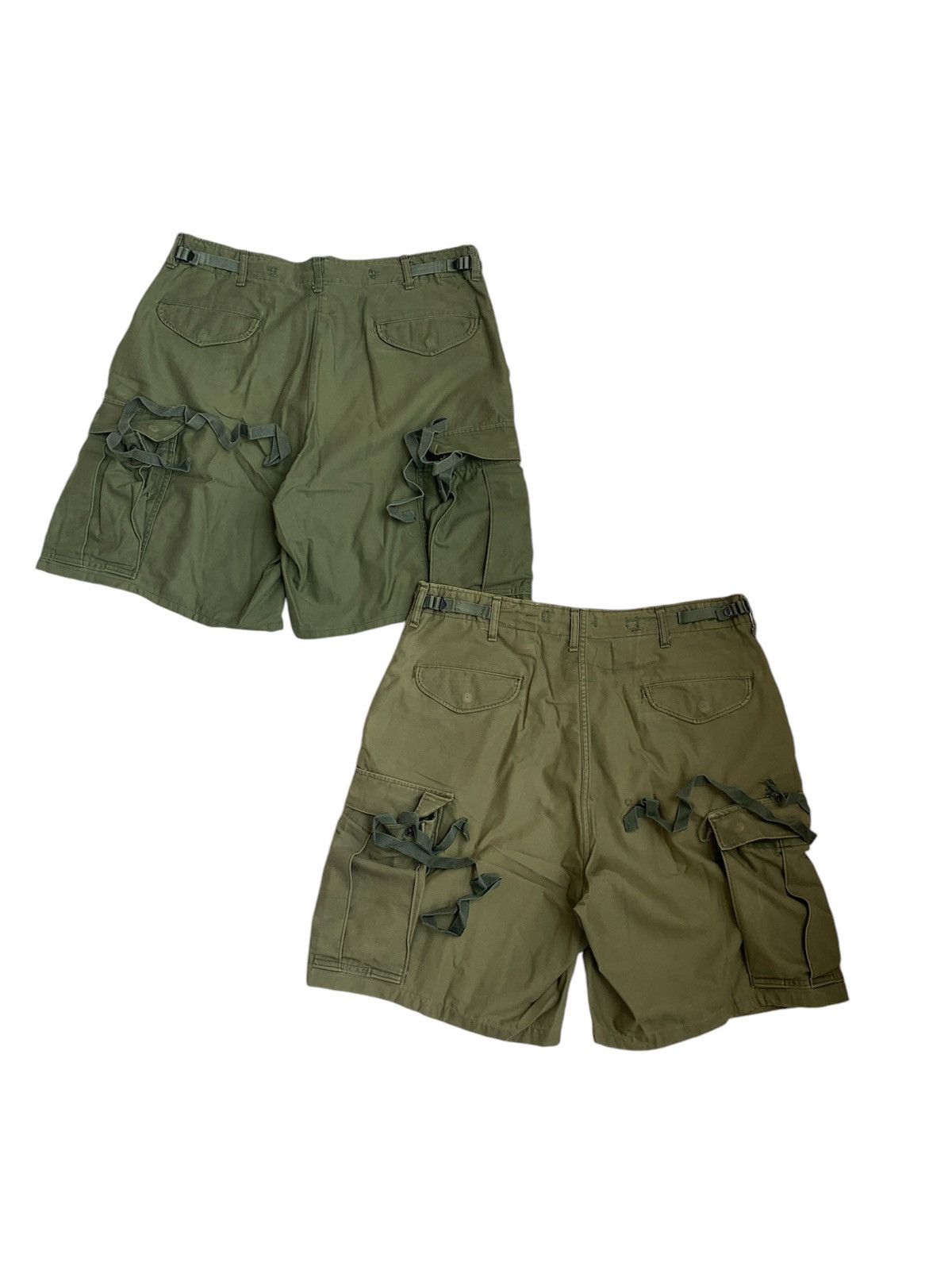 True Vintage 70s US ARMY M65 Field Shorts Pants Made in USA