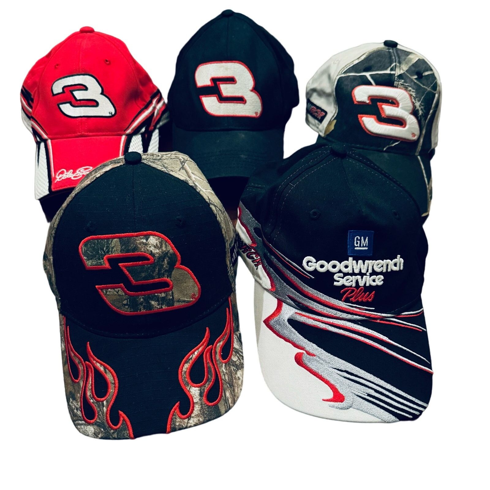 Chase Authentics Dale Earnhardt Hat Lot | Grailed