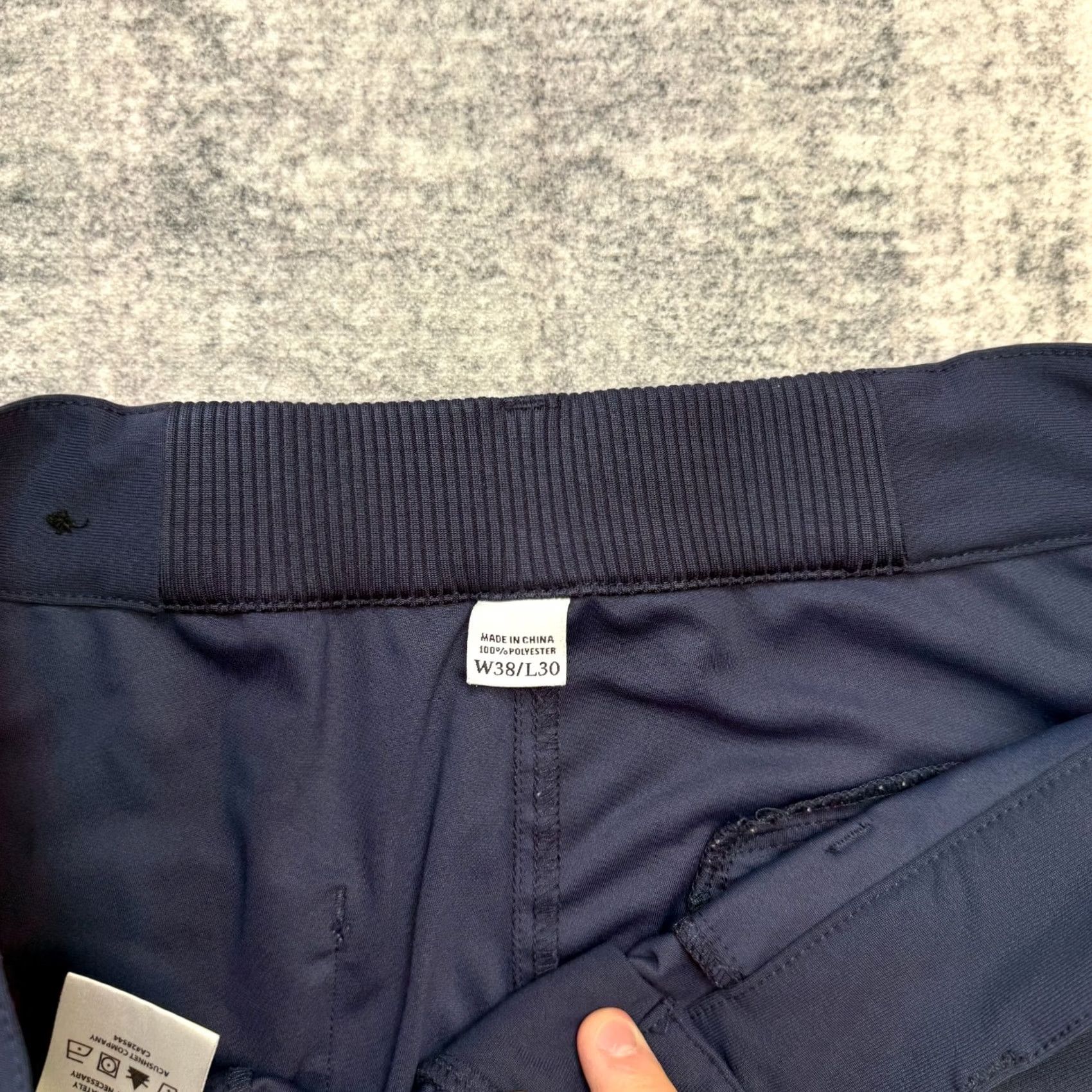 Footjoy FootJoy HYPR Joggers Mens 38x30 Navy Blue Tapered Travel Pants Socks? Size US 38 / EU 54 - 5 Thumbnail