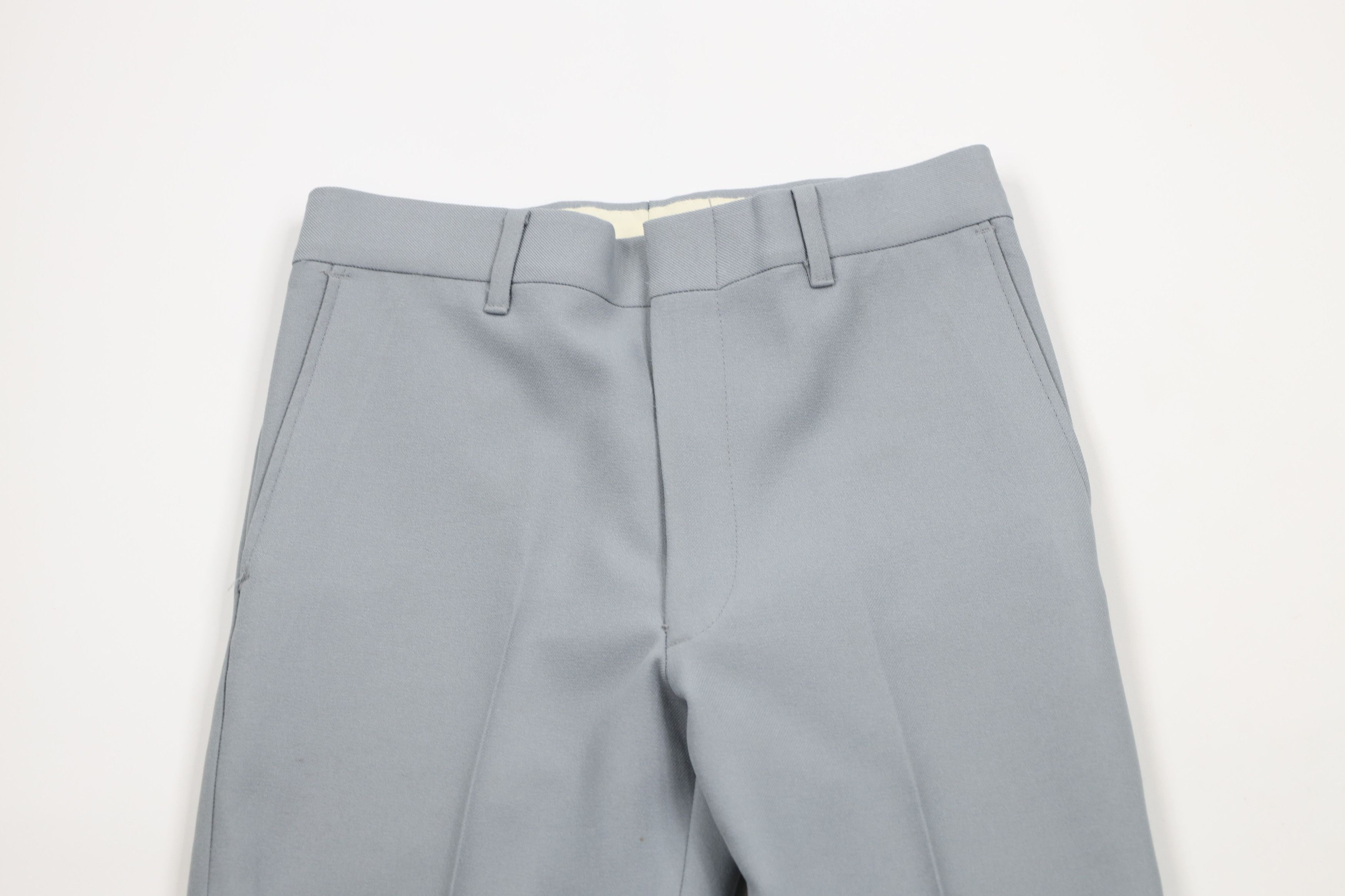 Vintage Vintage 70s Streetwear Knit Flared Wide Leg Chino Pants USA Size US 28 / EU 44 - 2 Thumbnail