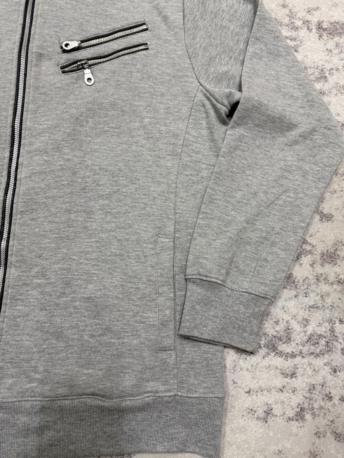 semanticdesign Semantic Design Neck Belted Zip Up Sweater Size US M / EU 48-50 / 2 - 6 Thumbnail