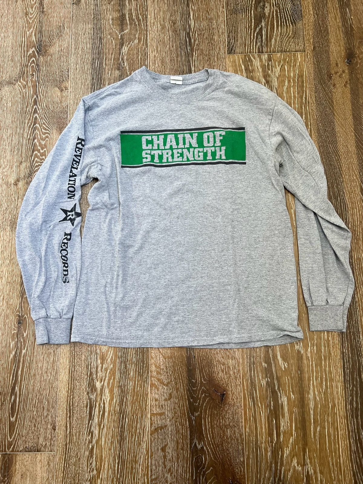 Band Tees Vintage chain of strength hardcore band longsleeve Size US M / EU 48-50 / 2 - 1 Thumbnail