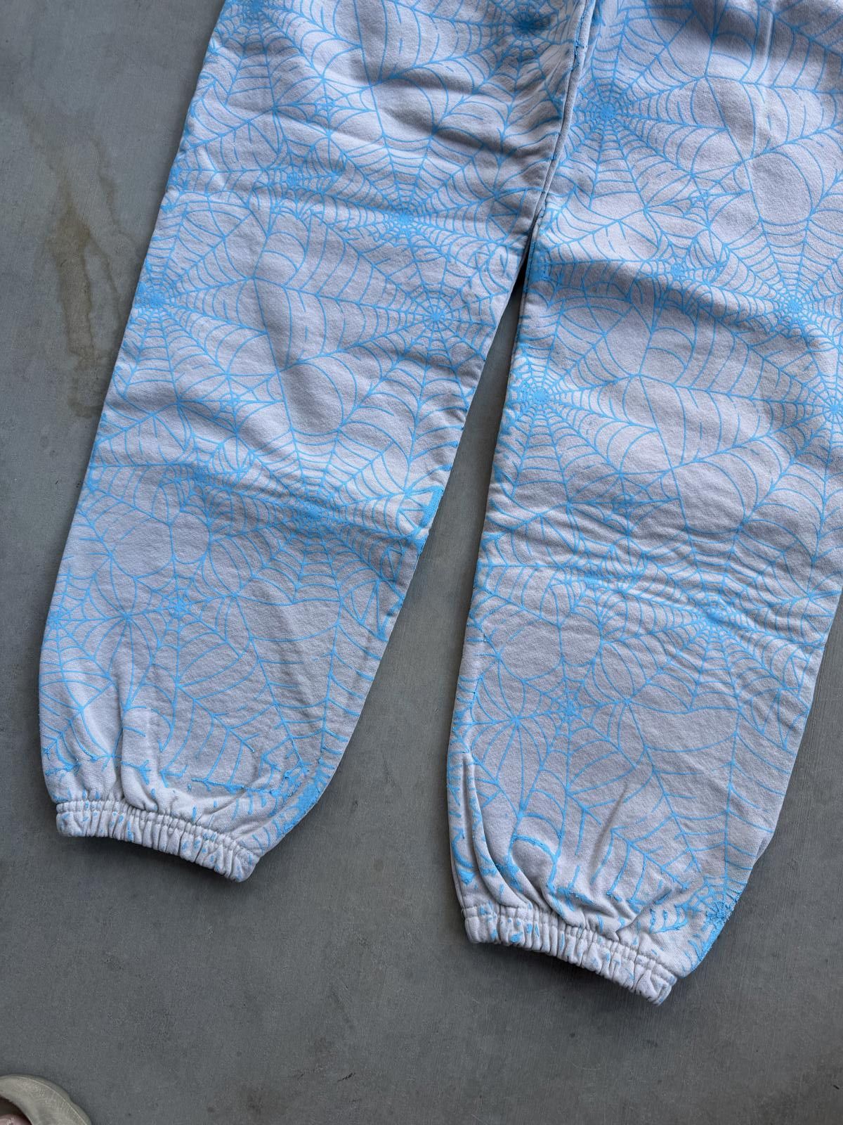 Other Sp5der AOP Web Sweatpants Heather Grey Size XL New Authentic Size US 36 / EU 52 - 3 Thumbnail