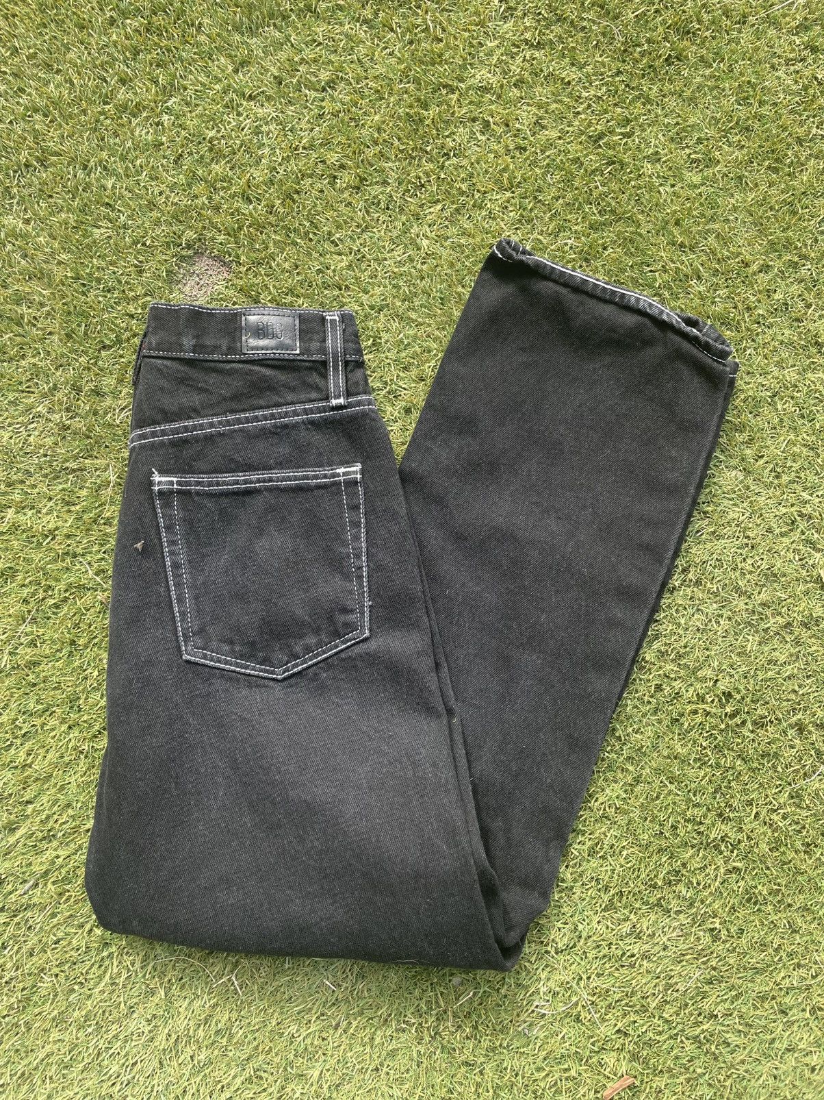 Bdg BDG Urban Outfitters Cowboy High Rise Black Denim Size 28 Size US 28 / EU 44 - 8 Thumbnail
