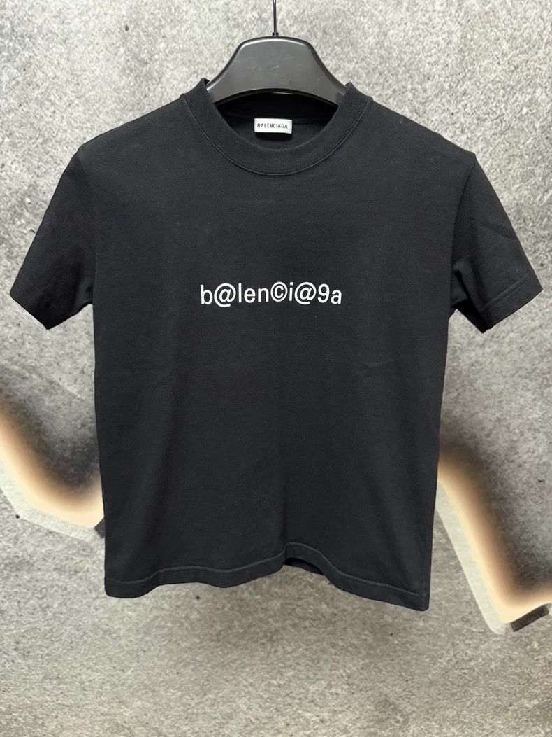 Balenciaga Balenciaga Women's Black Short Sleeve T-shirt L - dmc Size US L / EU 52-54 / 3 - 1 Thumbnail