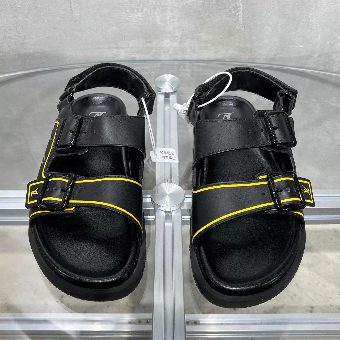 Louis Vuitton LV Trainer Black Sandal UK7 41 Size US 8 / EU 41 - 1 Thumbnail
