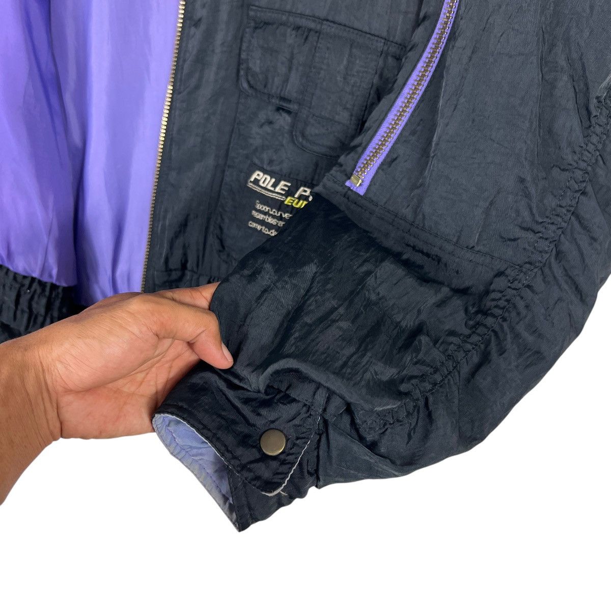 Japanese Brand × Sports Specialties 🔥 80s VINTAGE BASIC RIDERS STYLE BOMBER JACKET Size US L / EU 52-54 / 3 - 7 Thumbnail