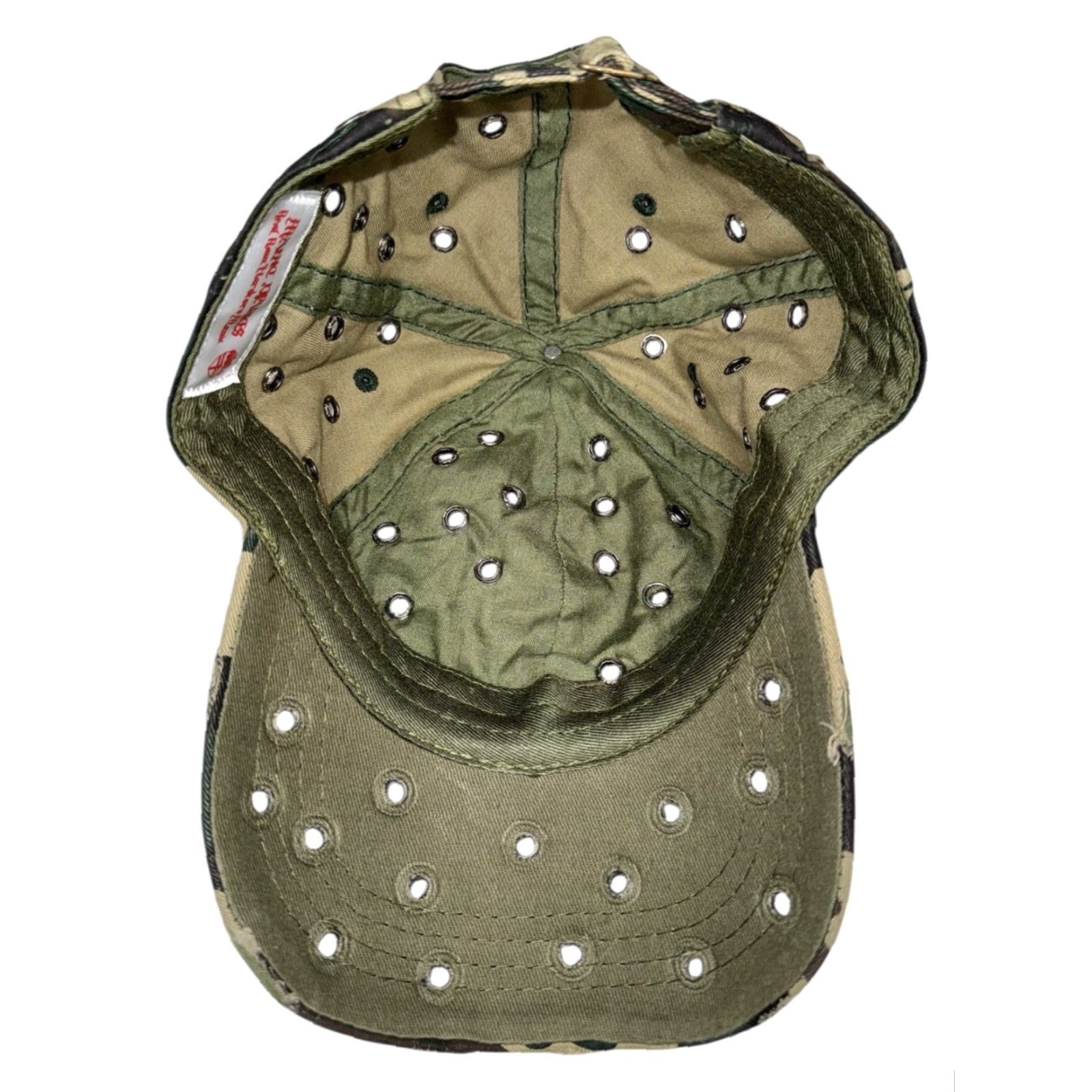 Thrasher Manic Diaries Cap One Size Men Multicolor Metal Baseball Cap Kanye West Camo Thrashed Cap Size ONE SIZE - 6 Thumbnail