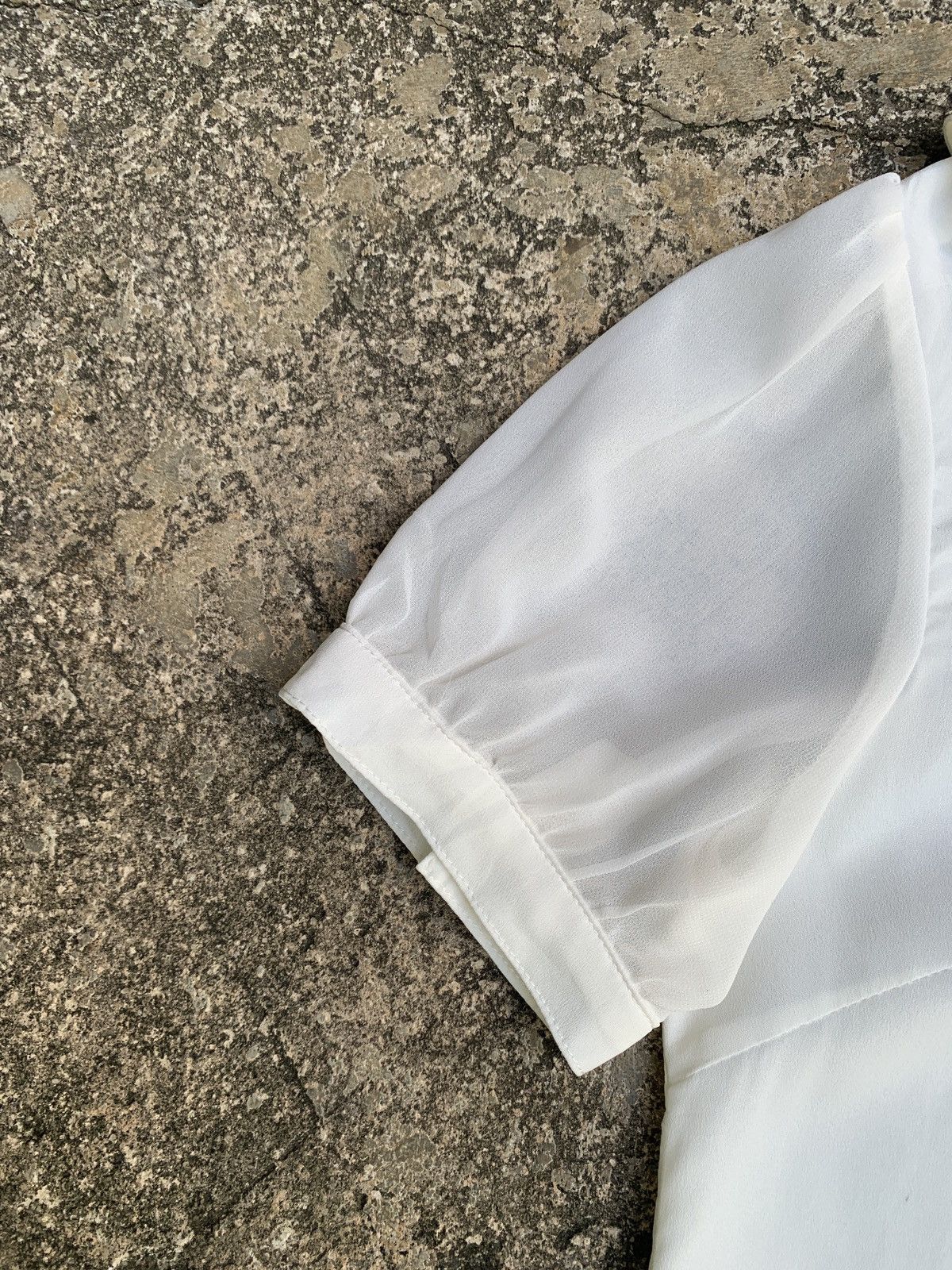 Other axes Femme Japan White Maid Cute Blouse Top Size S / US 4 / IT 40 - 6 Thumbnail
