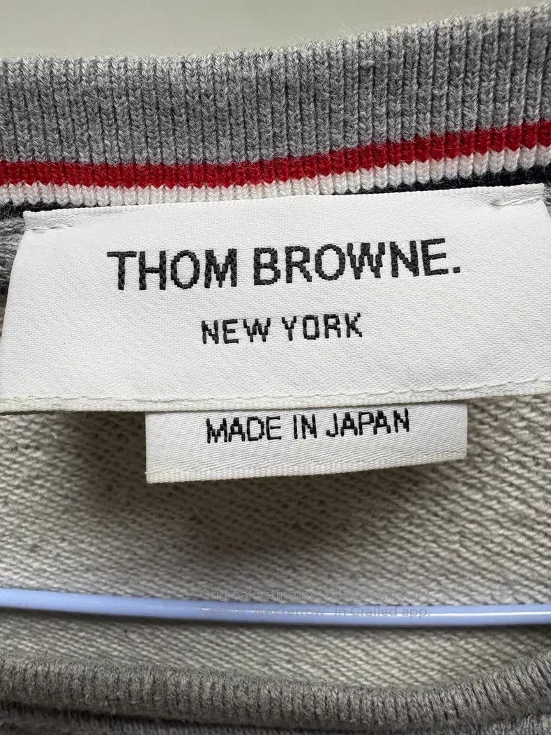 Thom Browne Thom Browne Sweatshirt Size US XXL / EU 58 / 5 - 4 Thumbnail
