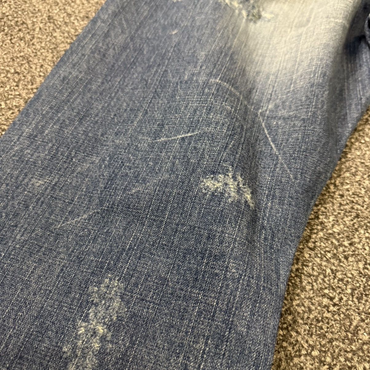 14th Addiction 🔥🇯🇵 Japanese Distressed Archival Co&Lu Denim Size US 33 - 9 Thumbnail