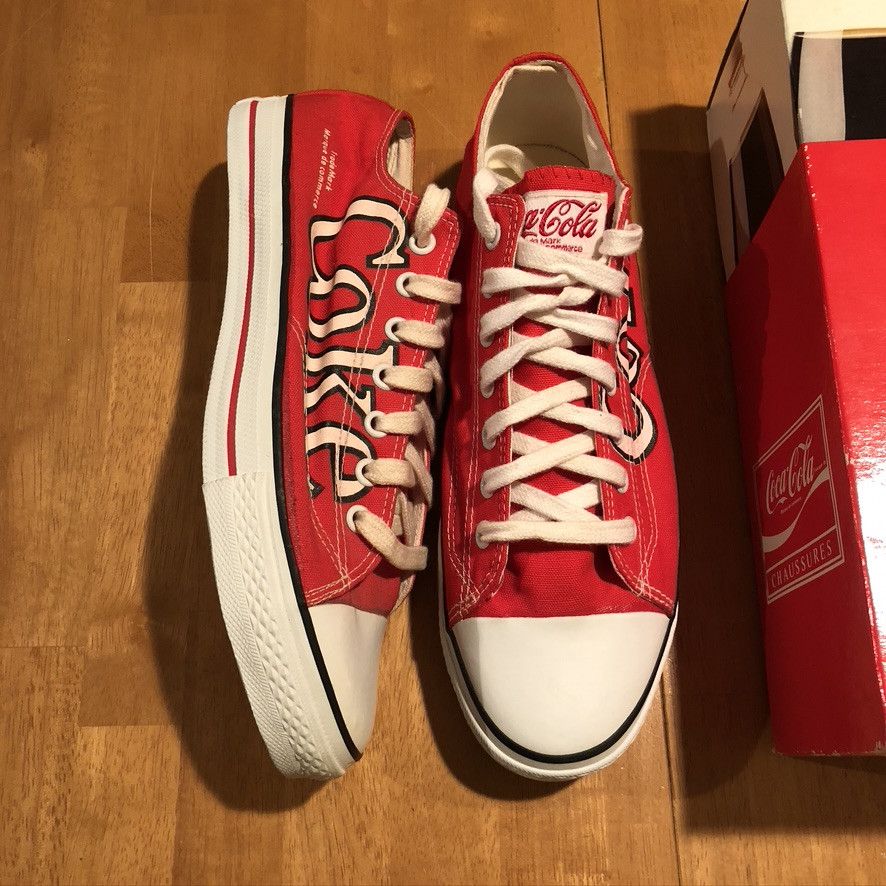 Coca Cola Vintage Coke Logo Sneakers w/ Box Size US 10 / EU 43 - 2 Thumbnail