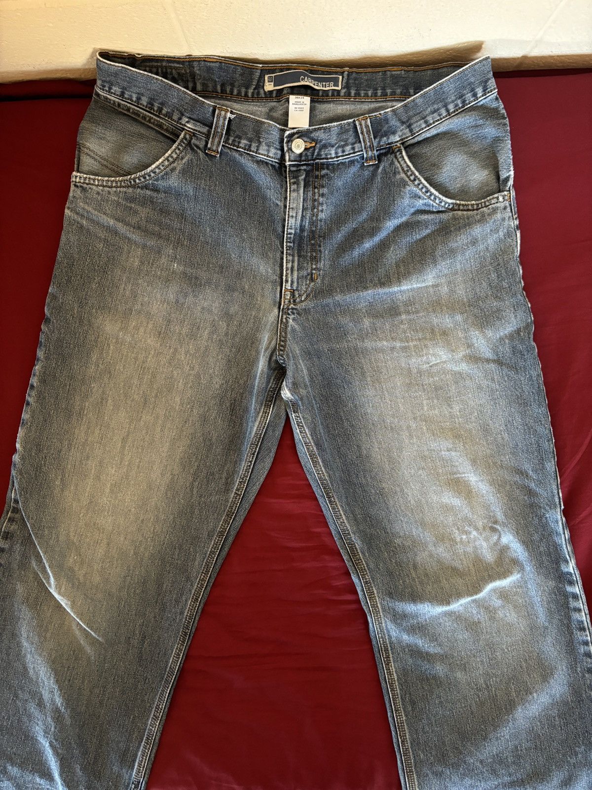 Gap Made in 2009 Gap distressed carpenter jeans Size US 38 / EU 54 - 2 Thumbnail
