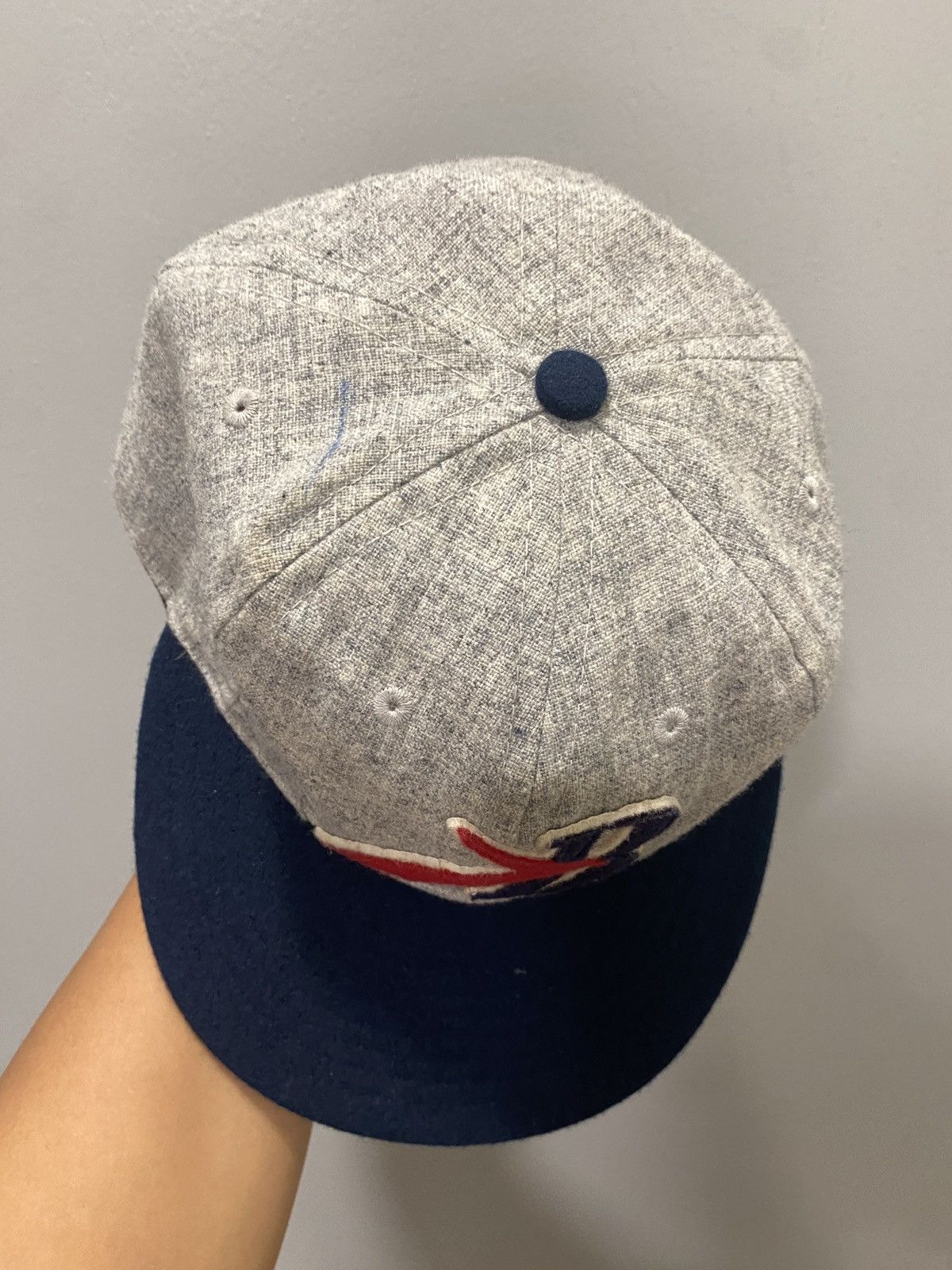 Ebbets Field Flannels Ebbets Fields x Brooks 6 Panel Wool Hat Size ONE SIZE - 5 Thumbnail