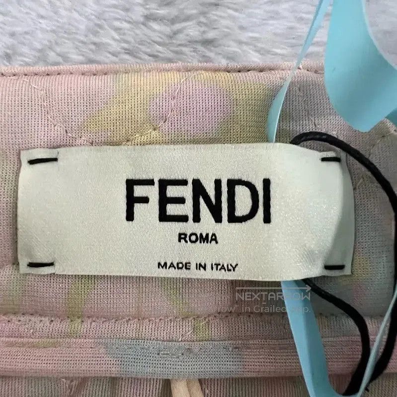 Fendi Fendi Summer Pink Cotton Mini Skirt . Size 28" / US 6 / IT 42 - 3 Thumbnail
