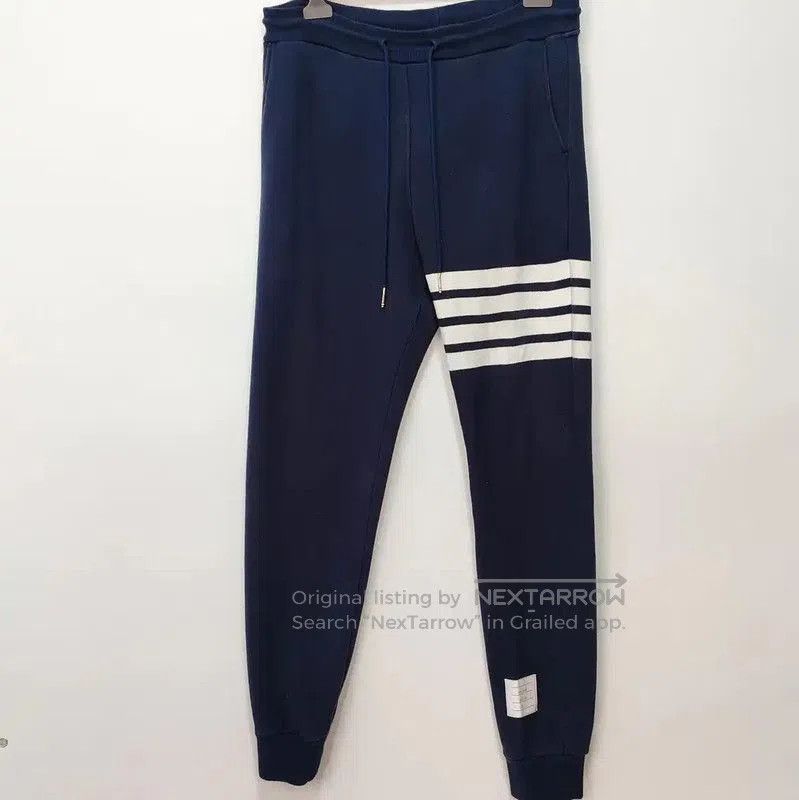 Other Thom Browne Navy Cotton Casual Pants . Size US 30 / EU 46 - 1 Thumbnail