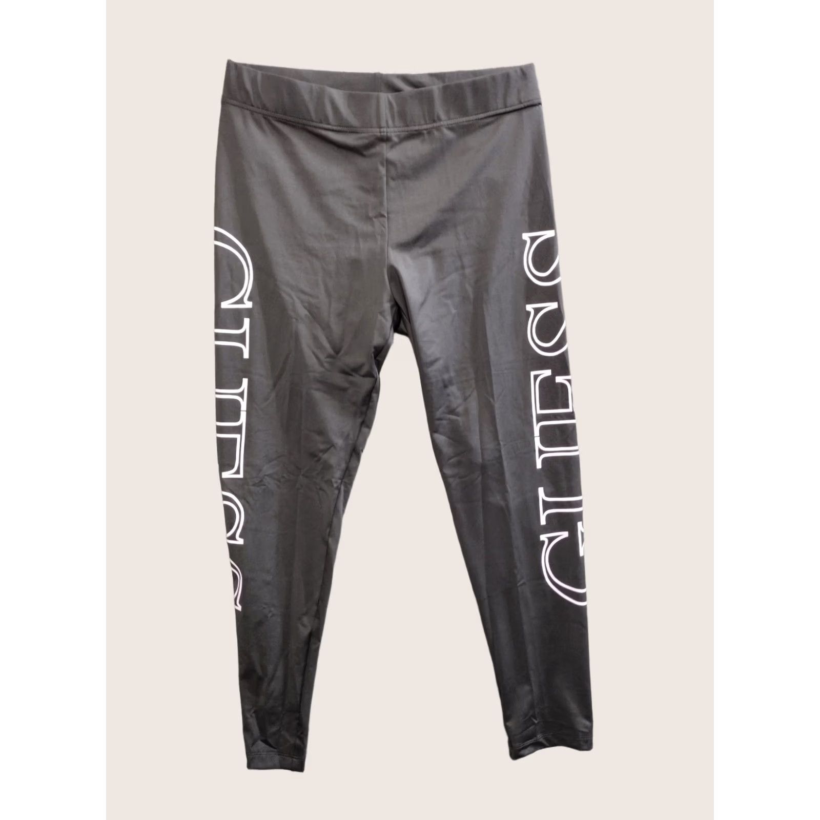 Guess GUESS Black Logo Leggings Women's L Adult Regular XS? Size 36" / US 14 / IT 50 - 1 Thumbnail