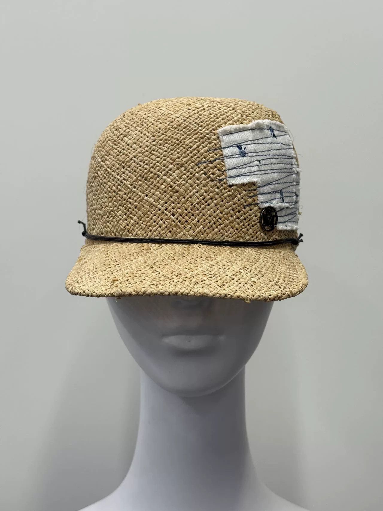 Maison Michel Maison Michel Roxy Raffia Cap Size ONE SIZE - 1 Thumbnail
