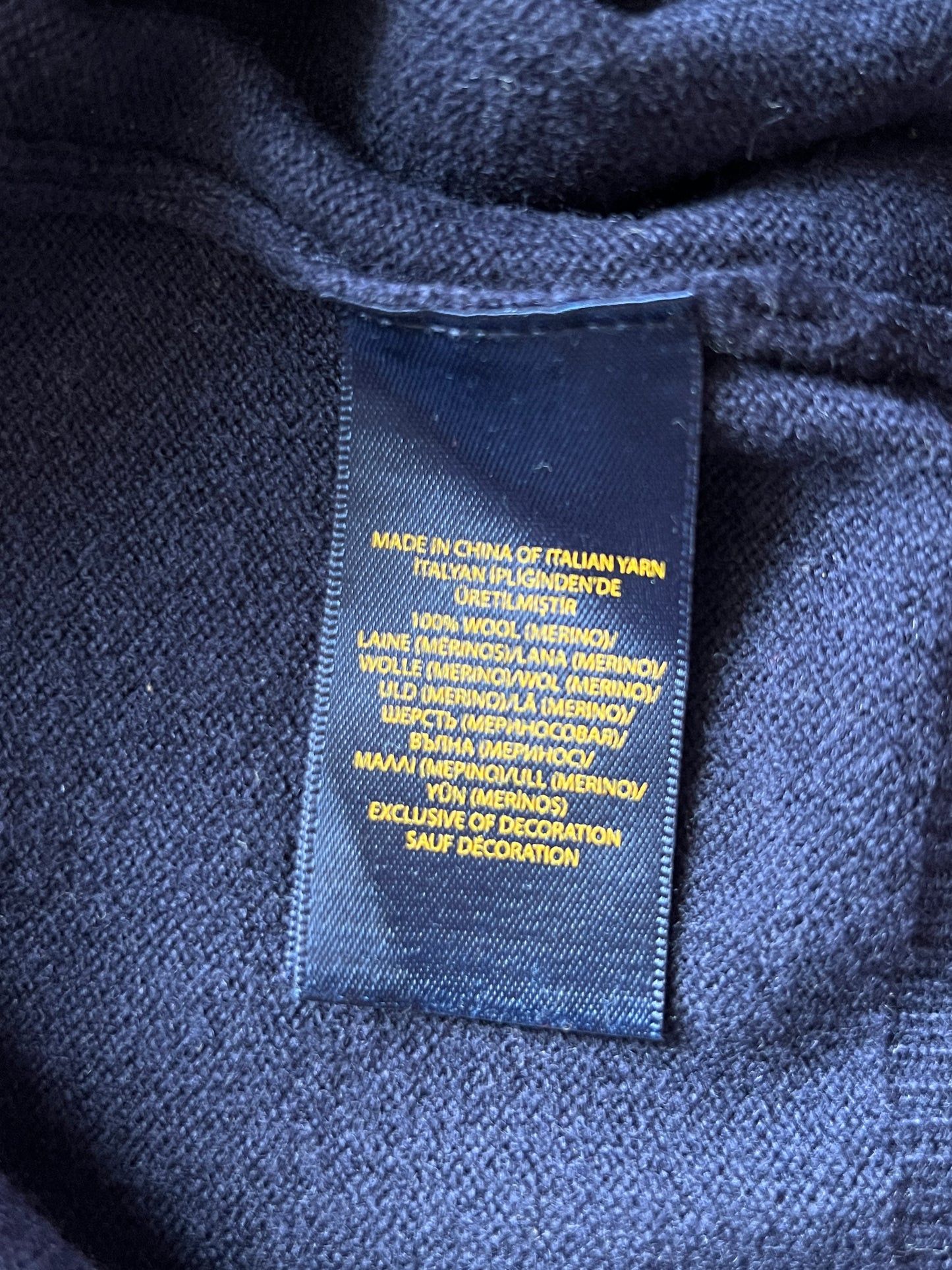 Polo Ralph Lauren Polo Ralph Lauren Vintage Men's Menrino Wool Sweater - XL Size US XL / EU 56 / 4 - 5 Thumbnail