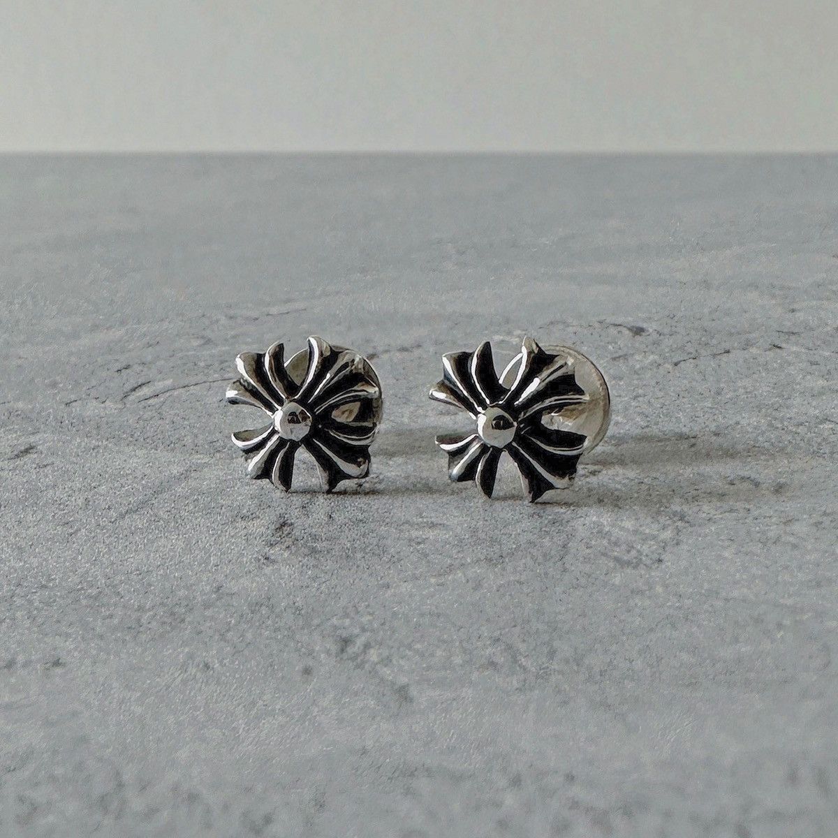 Chrome Hearts Plus Earrings - Chrome World - Shop Now