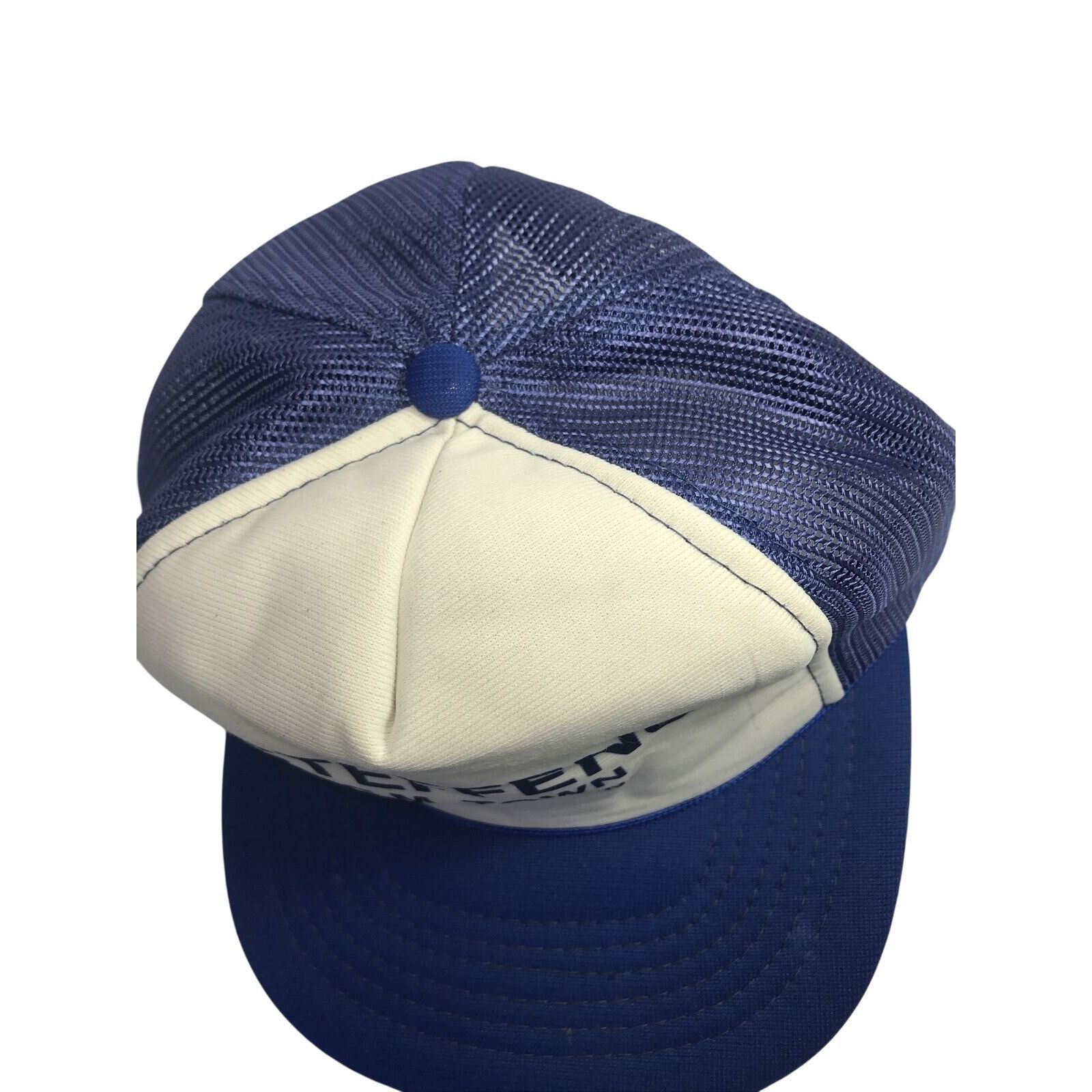 Vintage Vintage YR Bell Royal Blue & White G.M. Town MINN Snapback M Size ONE SIZE - 3 Thumbnail