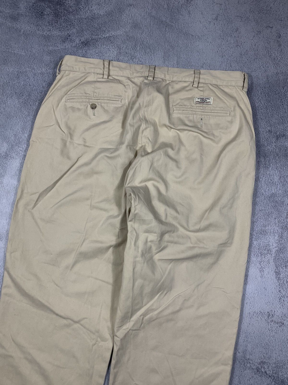 Polo Ralph Lauren × Vintage Vintage Polo Ralph Lauren chino pants streetwear size 36x32 Size US 36 / EU 52 - 4 Thumbnail