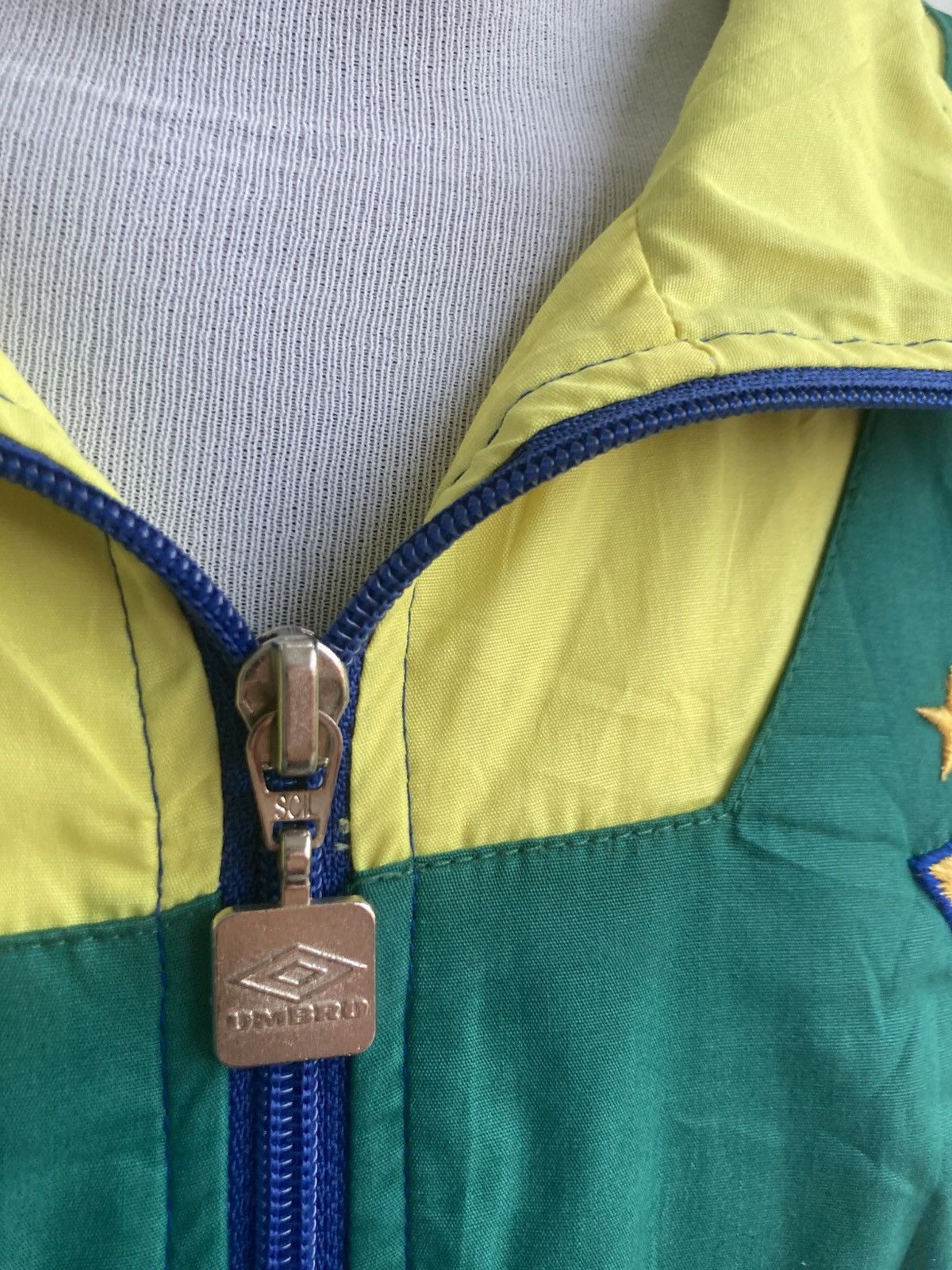 Other Vintage Adidas Umbro Brasil 1994 World Cup Hamilton Jacket Size US M / EU 48-50 / 2 - 8 Thumbnail