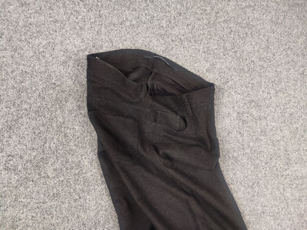 Max Mara Max Mara design for easy living Gray Wool Trousers Pants Size 32" / US 10 / IT 46 - 5 Thumbnail