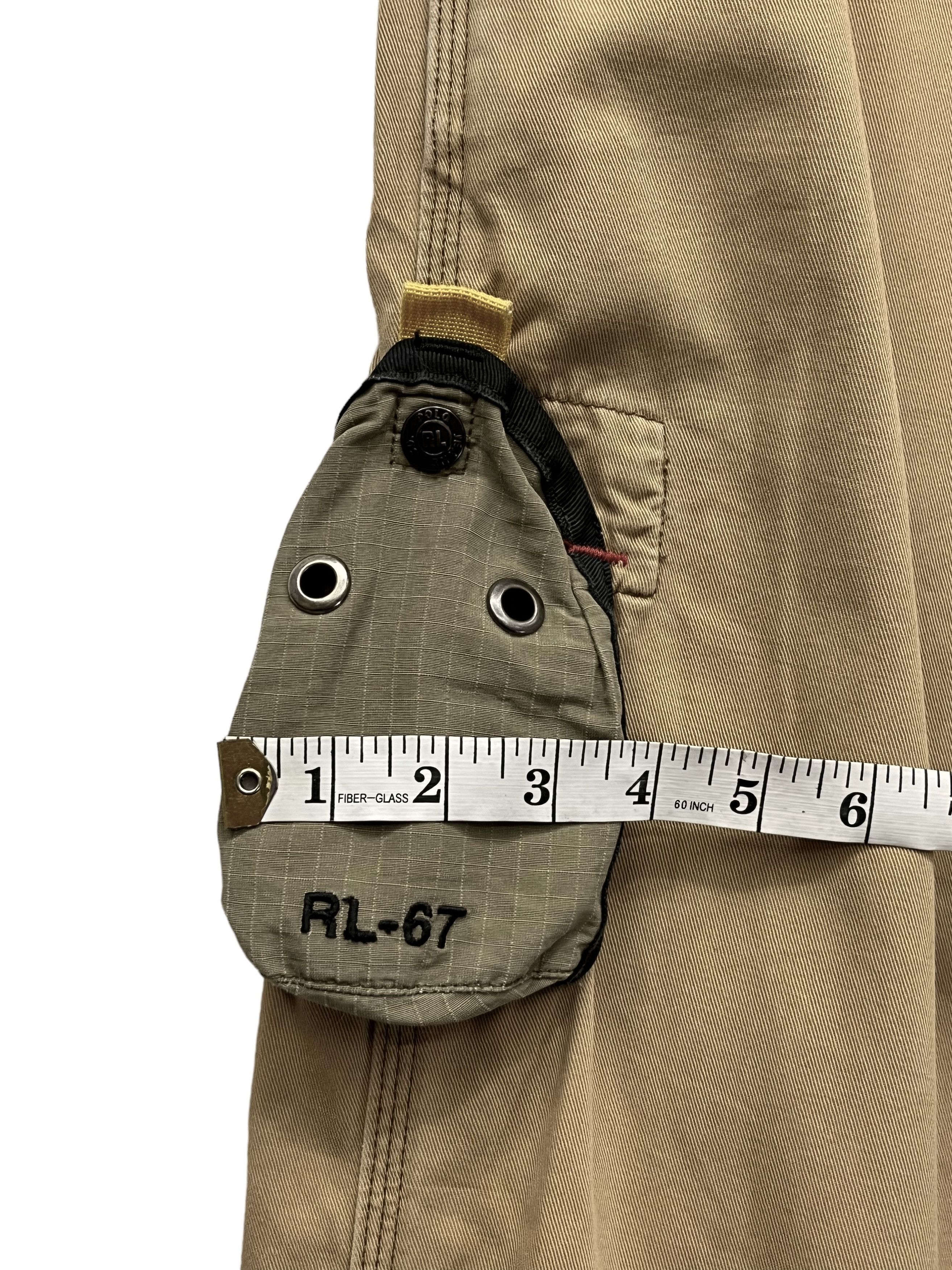Polo Ralph Lauren 🔥Vintage Y2K RALPH LAUREN Cell Phone Carpenter Baggy Chino Size US 31 - 12 Thumbnail