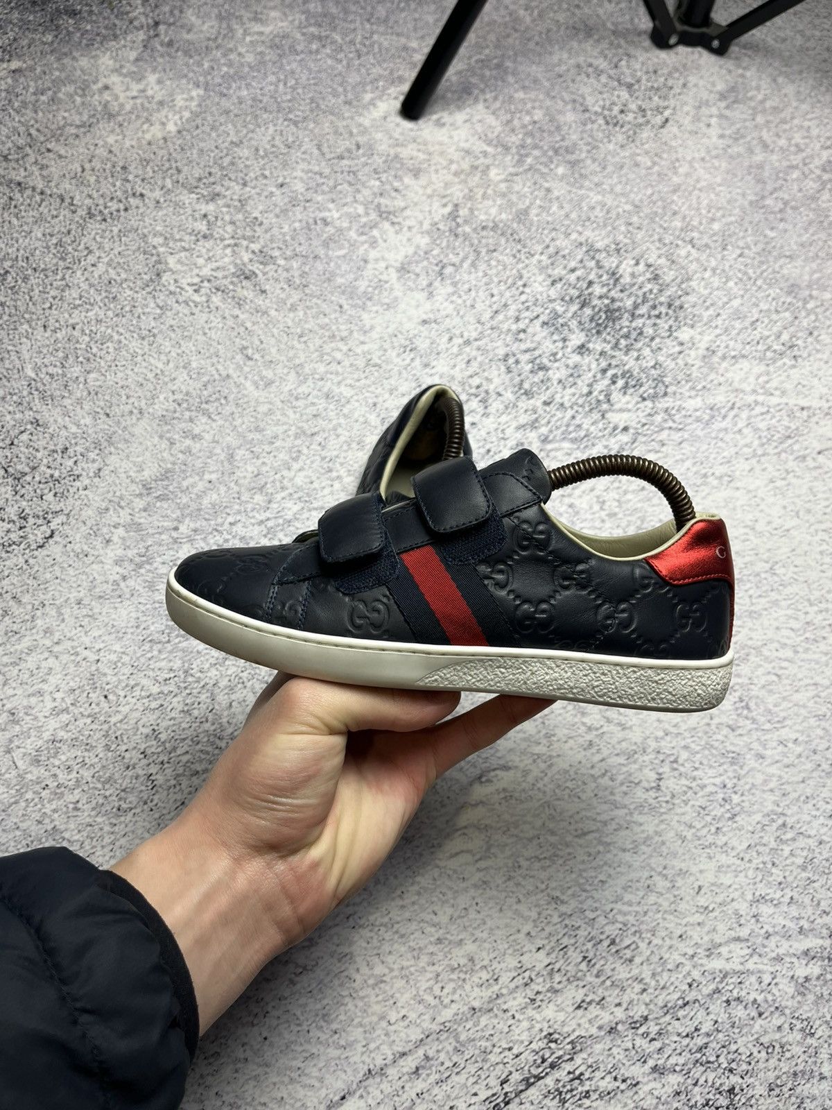 Gucci Vintage Gucci Leather Sneaker Y2K Rare Luxury 455496 Size US 6.5 / EU 39-40 - 9 Thumbnail