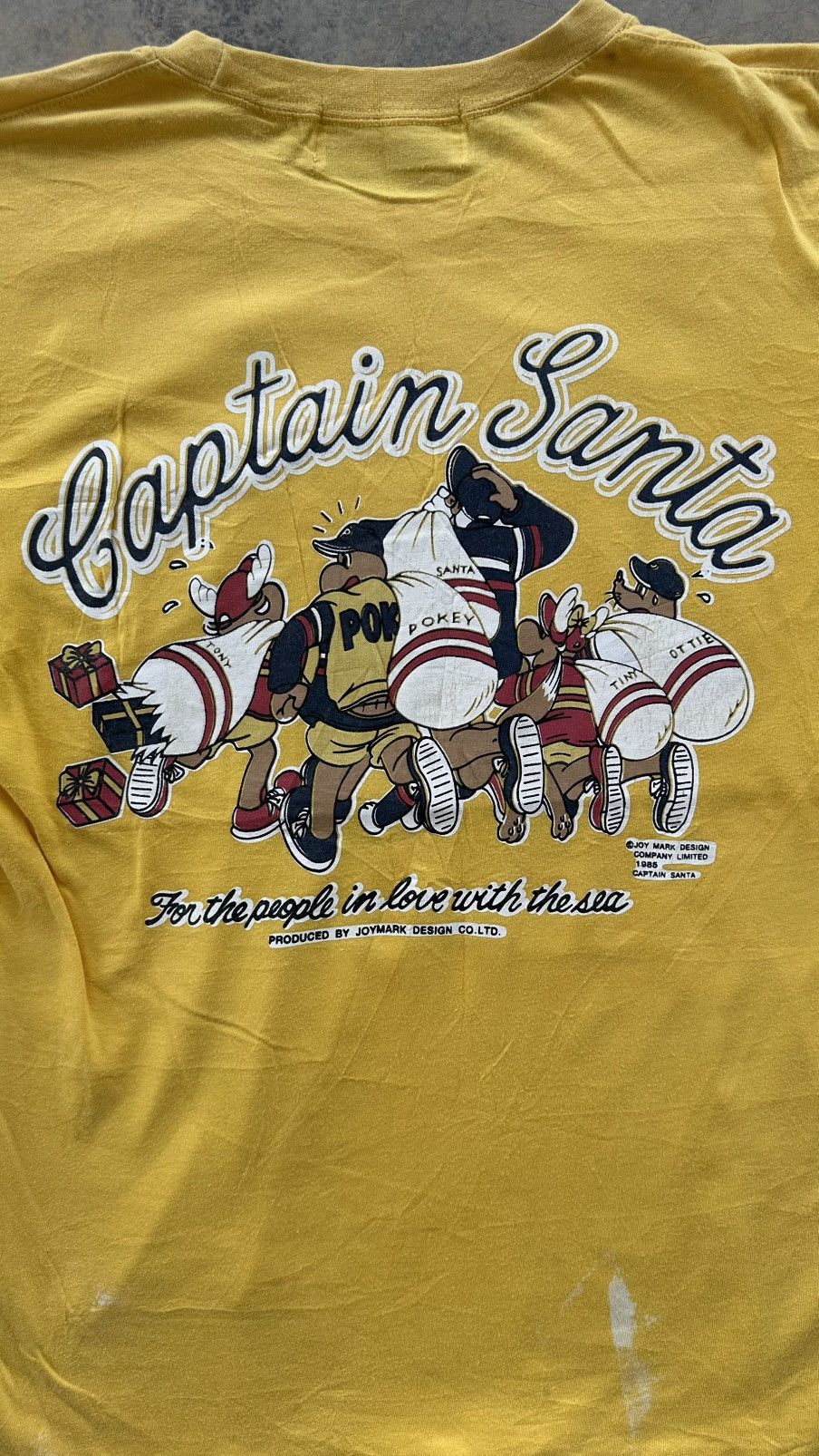 Captain Santors × Vintage VINTAGE CAPTAIN SANTA 80S TEE Size US M / EU 48-50 / 2 - 8 Thumbnail