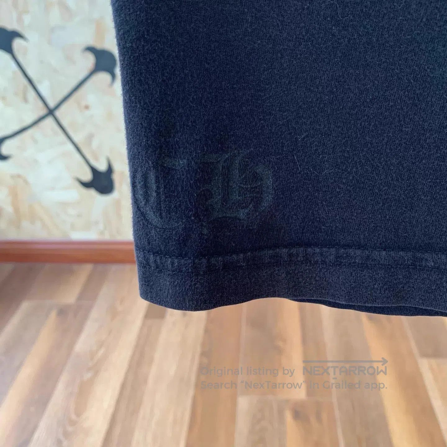 Chrome Hearts Black Short-Sleeve T-Shirt with Pocket (XL). Size US XL / EU 56 / 4 - 6 Thumbnail