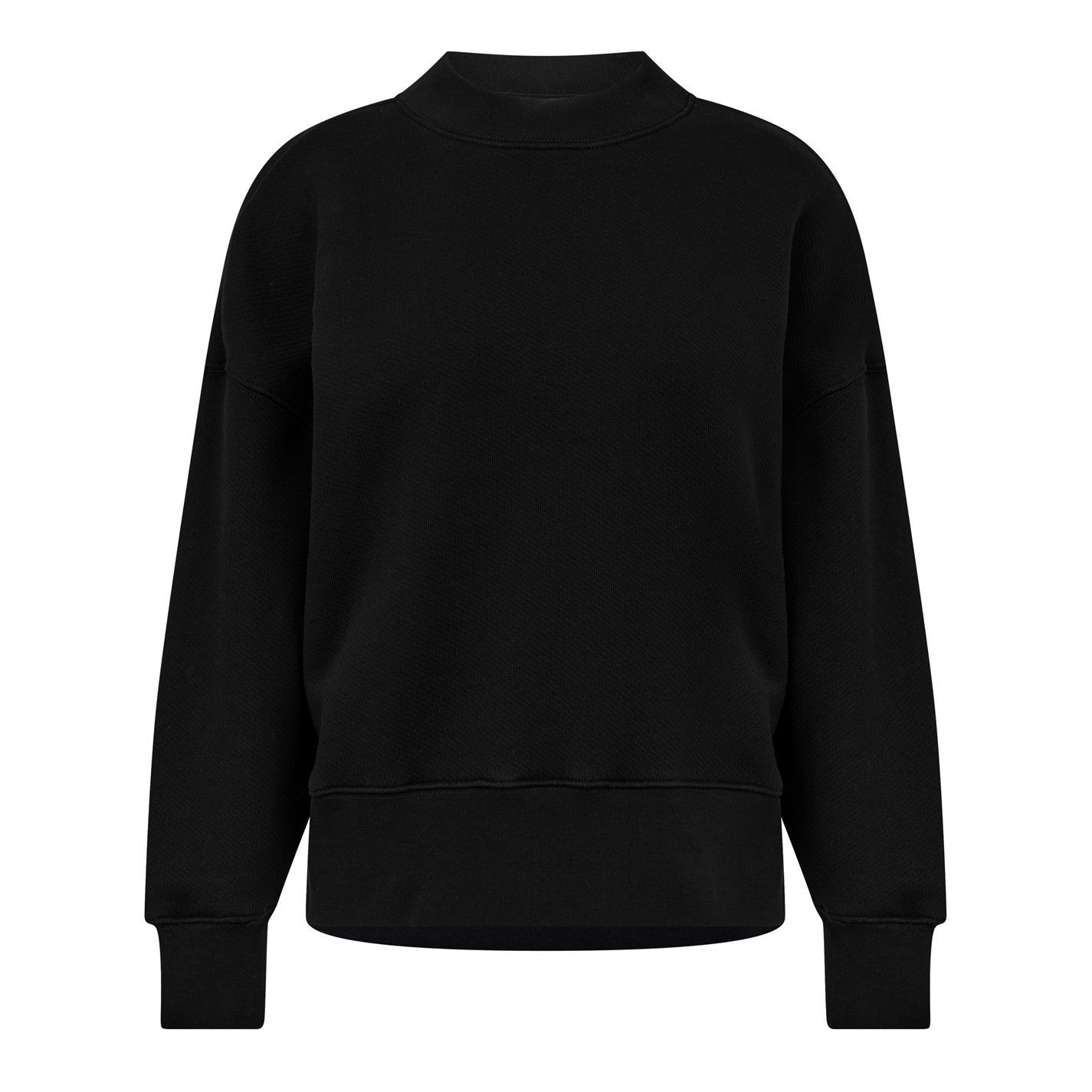 Palm Angels o1g2r1mq0325 Classic Curved Logo Crew Neck Sweater in Black Size XS / US 0-2 / IT 36-38 - 1 Thumbnail