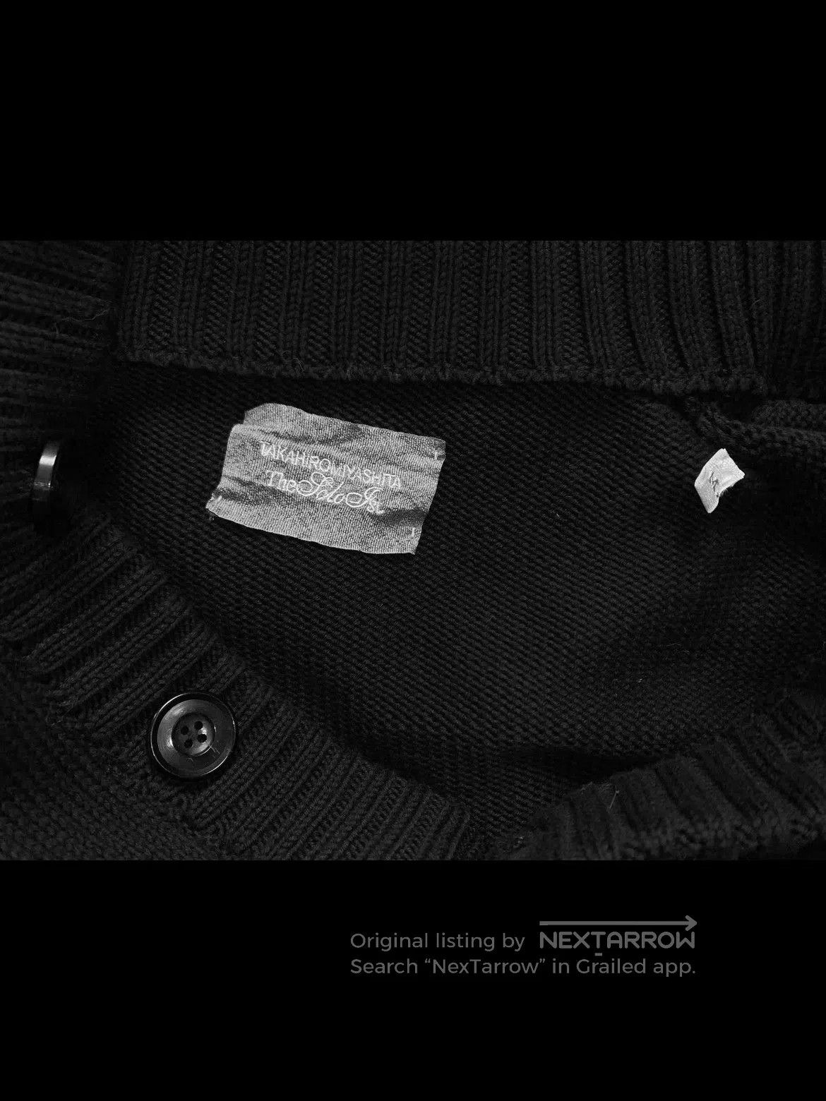 Takahiromiyashita The Soloist. Takahiromiyashita the Soloist Button Up black Cardigan mojo Size US M / EU 48-50 / 2 - 5 Thumbnail