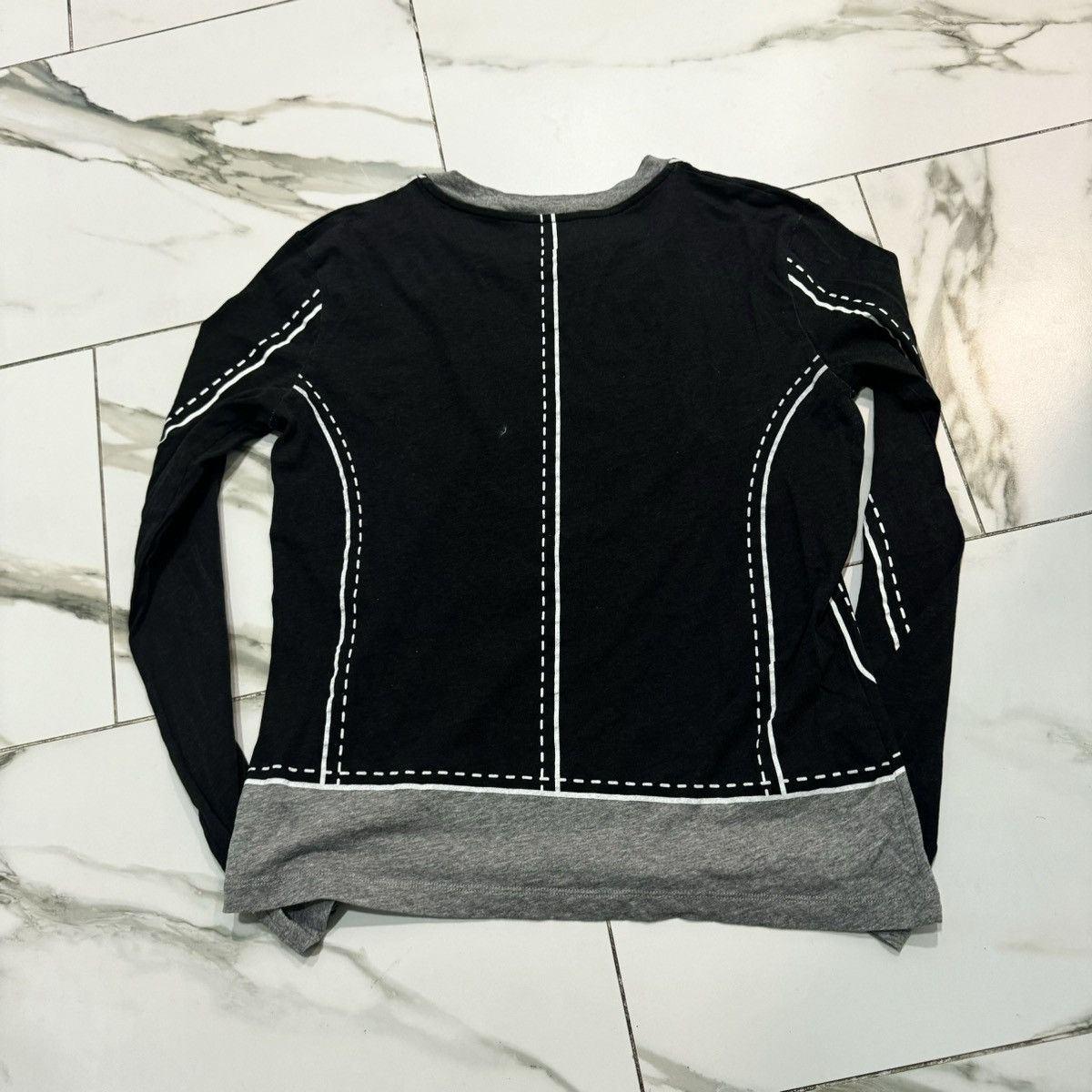 Designer × Moschino MOSCHINO BOUTIQUE LONG SLEEVE TEE! Size M / US 6-8 / IT 42-44 - 7 Thumbnail