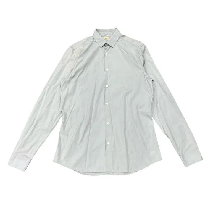 Burberry Burberry Stylish Long Sleeve Shirt in Light Blue Size US S / EU 44-46 / 1 - 1 Thumbnail