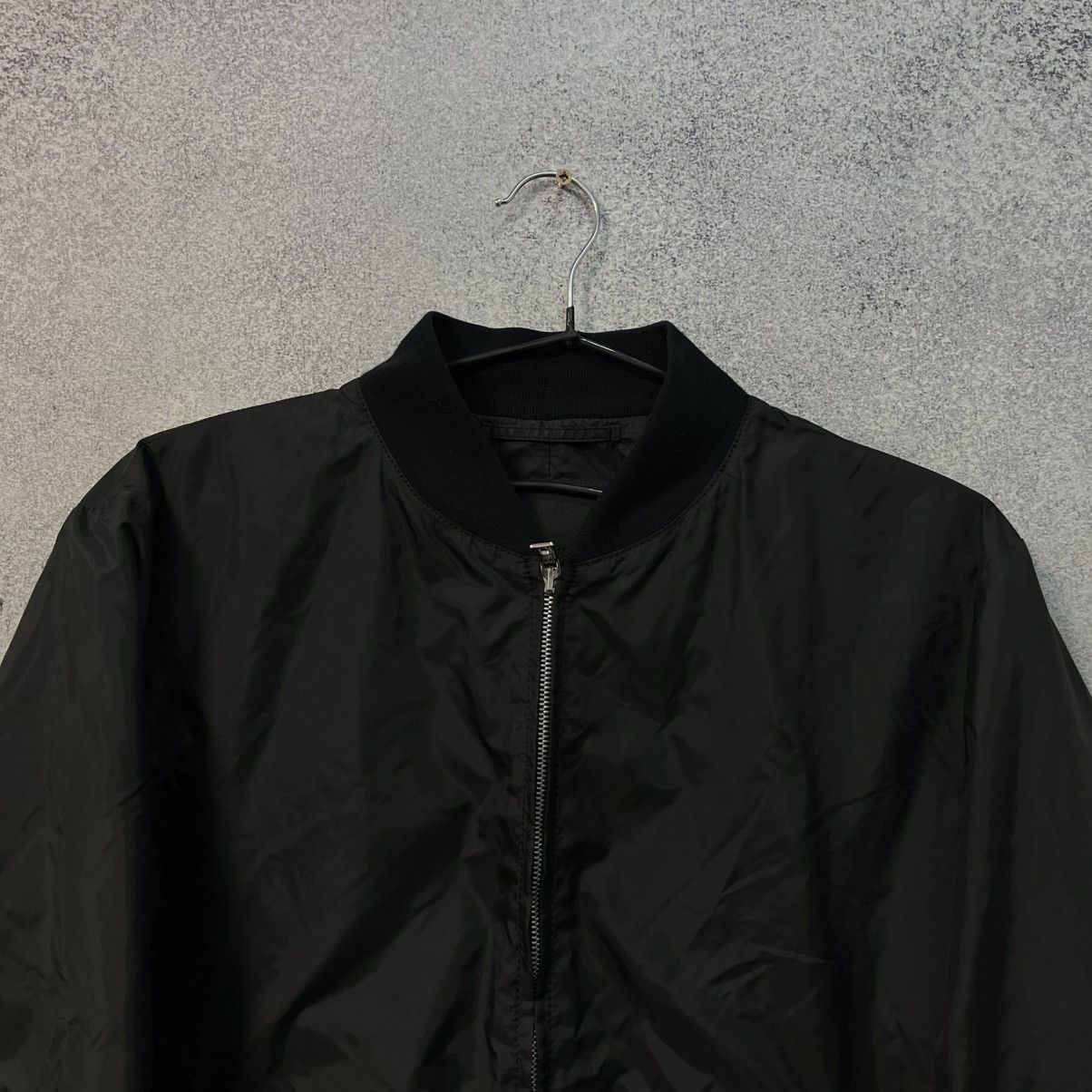 Prada Prada Light Bomber Nylon Black Jacket Size US M / EU 48-50 / 2 - 4 Thumbnail