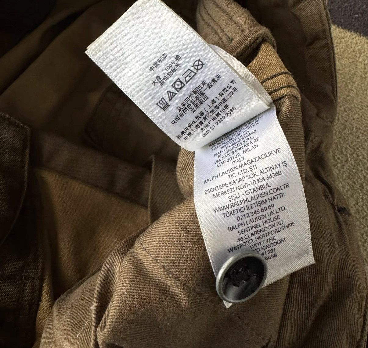 RRL Ralph Lauren RRL Ralph Lauren Double RL Canvas Work Pants K22 Size US 29 - 6 Thumbnail
