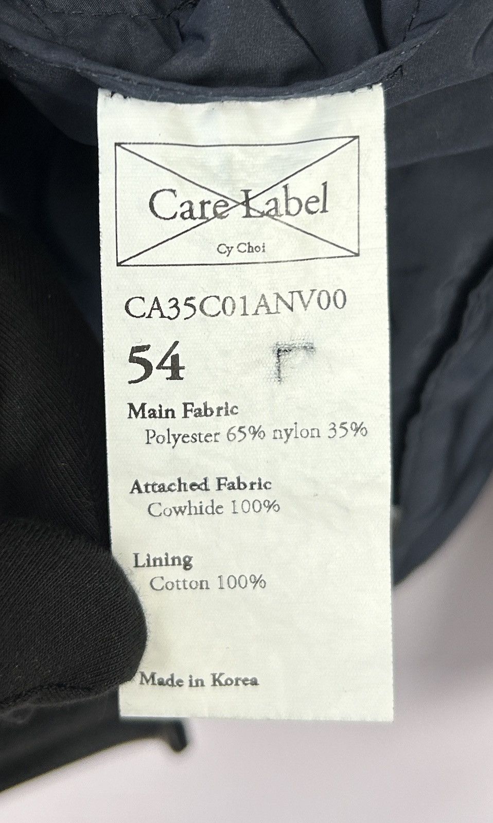 Japanese Brand Cy Choi Double Breasted Navy Nylon Coat Jacket Size L Size US L / EU 52-54 / 3 - 14 Thumbnail