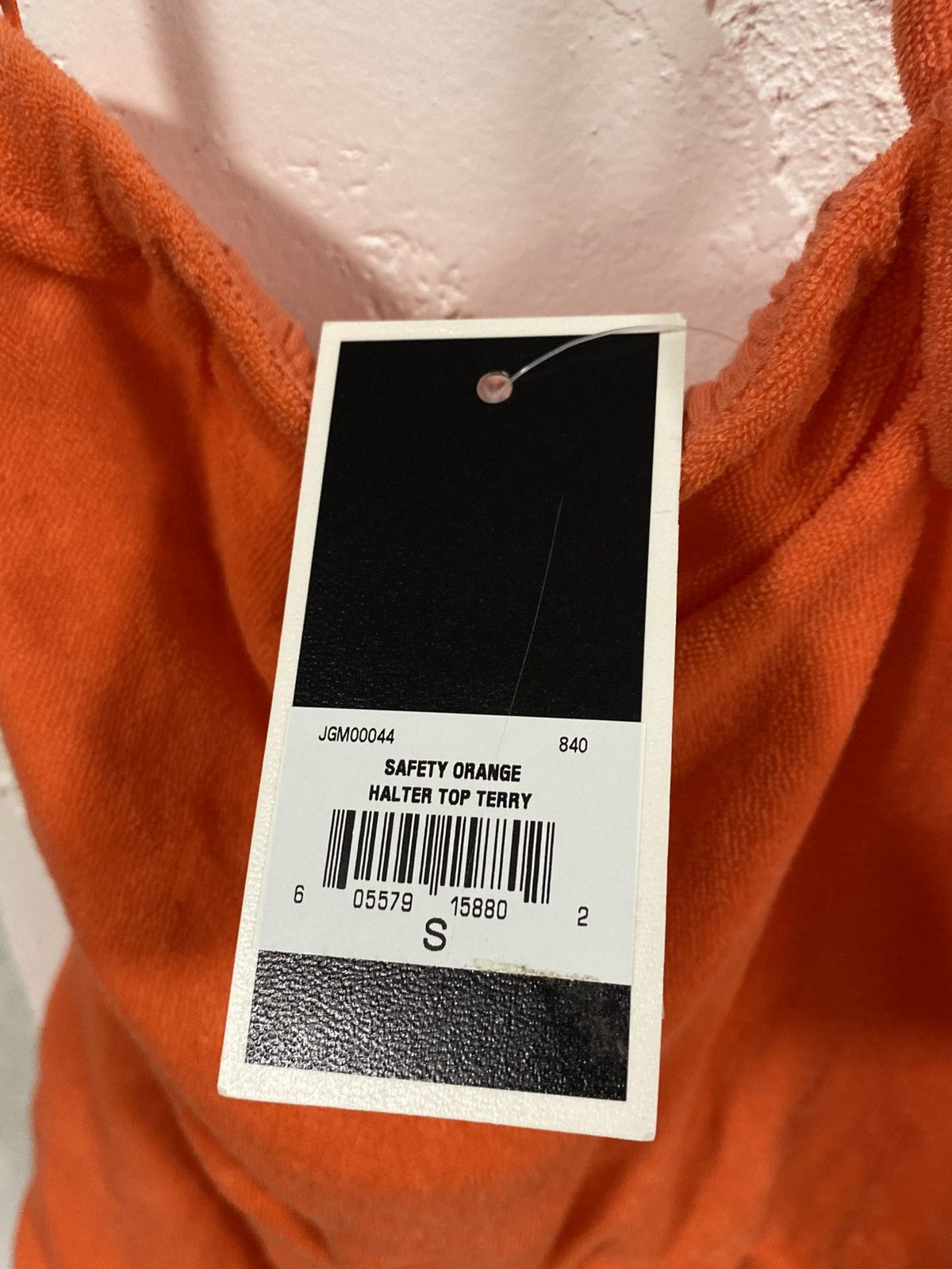 Juicy Couture Juicy Couture Y2K Safety Orange Halter Top Terry Size: S Size S / US 4 / IT 40 - 4 Thumbnail
