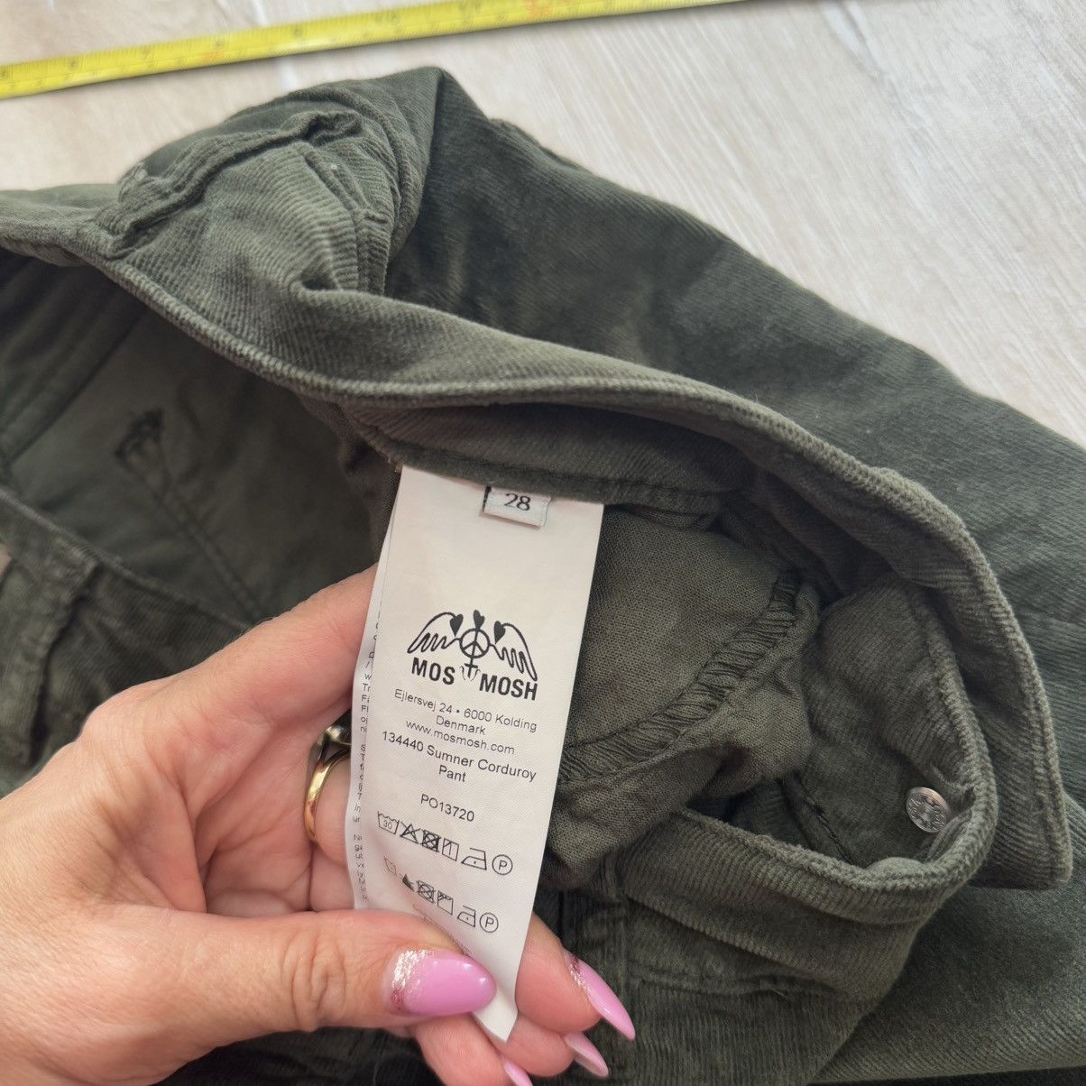 Other Mos Mosh Summer Corduroy Pant Jeans Women's Size 28 Slim Size 28" / US 6 / IT 42 - 7 Thumbnail