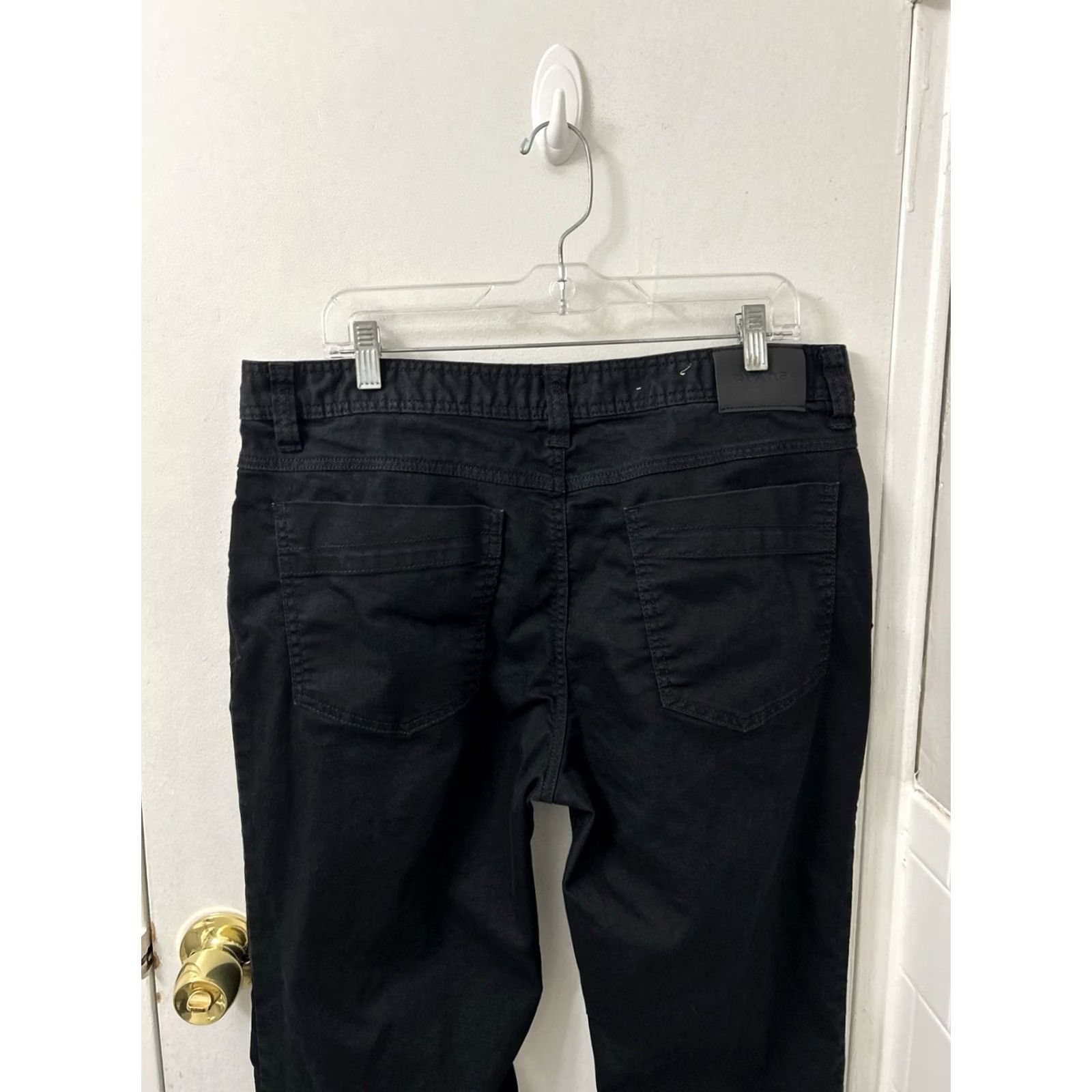 Prana Prana Bridger Slim Fit Pants Mens 36x33 Black Denim 5-Pocket Organic Cotton Blend Slim Straight Leg"} Size US 36 / EU 52 - 7 Thumbnail