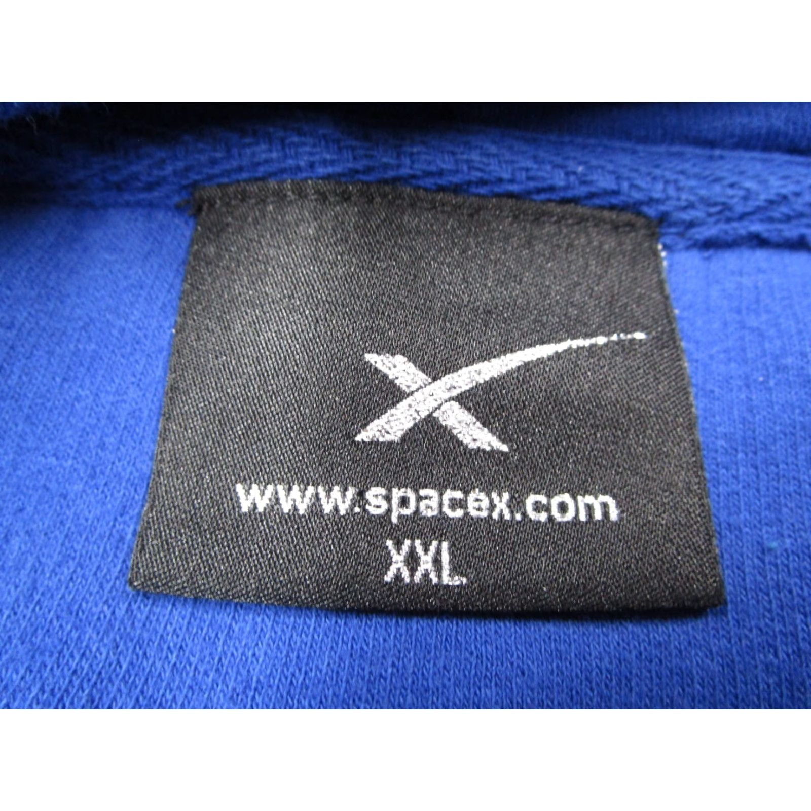 Logo 7 VINTAGE SpaceX Hoodie Mens 2XL Long Sleeve Blue Full Zip Sweatshirt Space Logo Adults Size US XXL / EU 58 / 5 - 2 Thumbnail