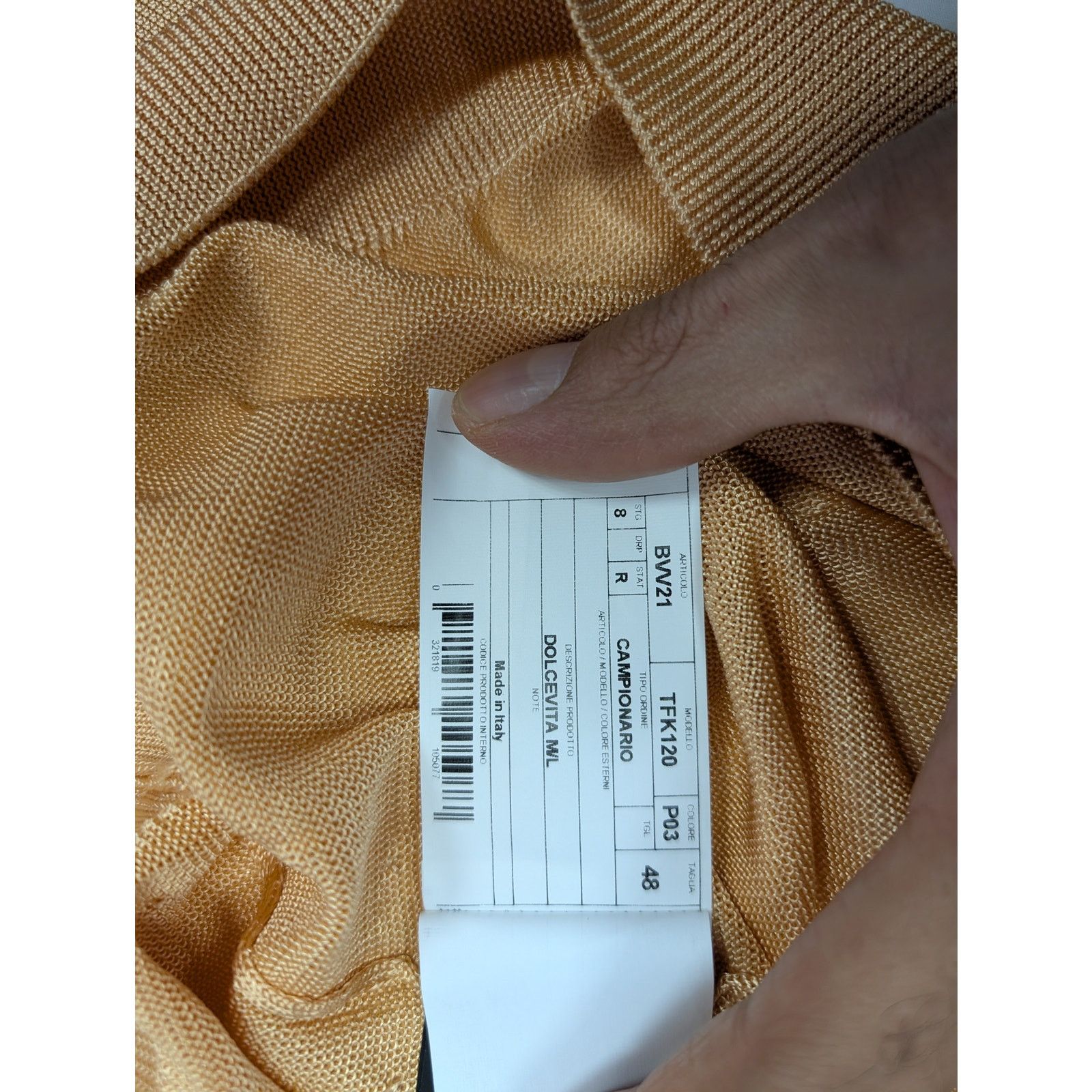 Tom Ford o1rshd1 Hi-Neck Knitwear Crewneck Sweatshirt in Beige Size US M / EU 48-50 / 2 - 18 Thumbnail