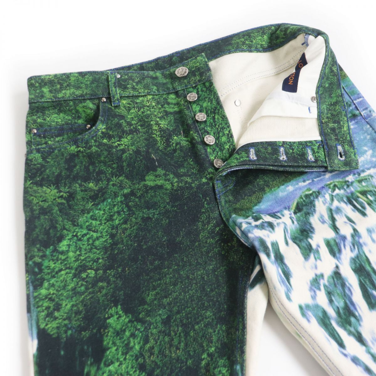 Louis Vuitton Louis Vuitton Landscape Denim Pants Size US 28 / EU 44 - 3 Thumbnail