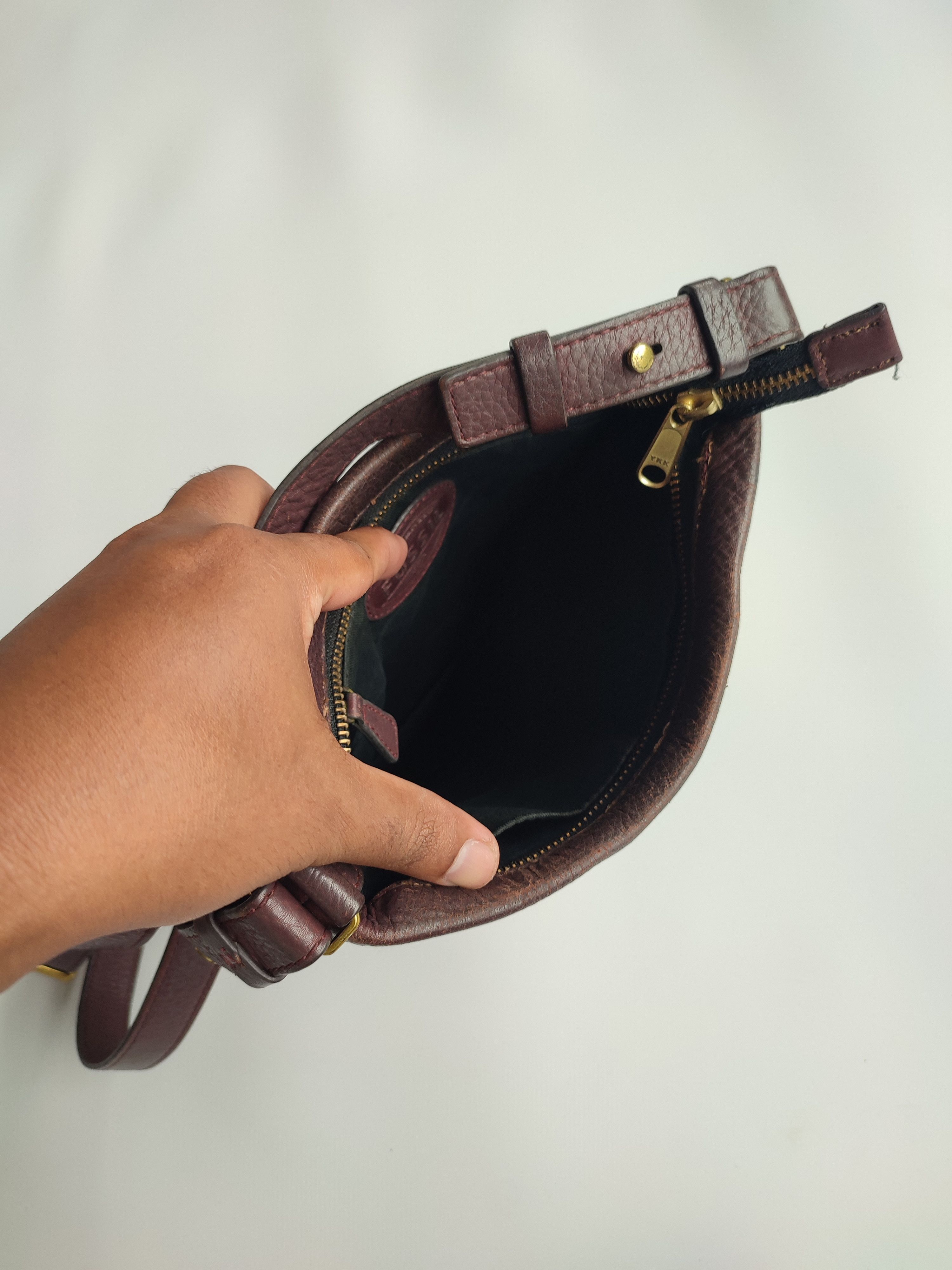 Fossil AUTH FOSSIL LEATHER SLINGBAG Size ONE SIZE - 8 Thumbnail